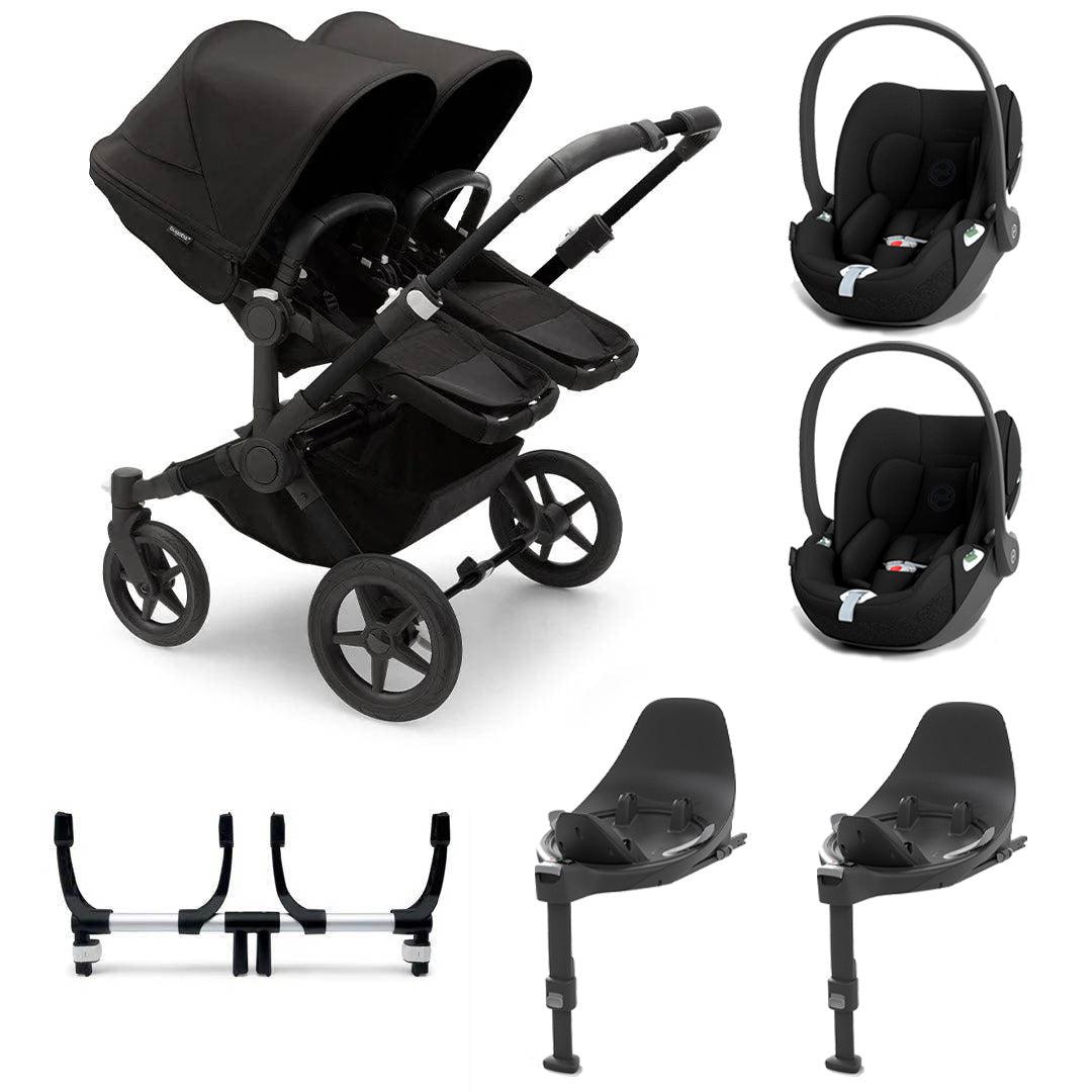  Bugaboo Donkey 5 Twin Complete + Cloud T Travel System、mySite、merchandisen