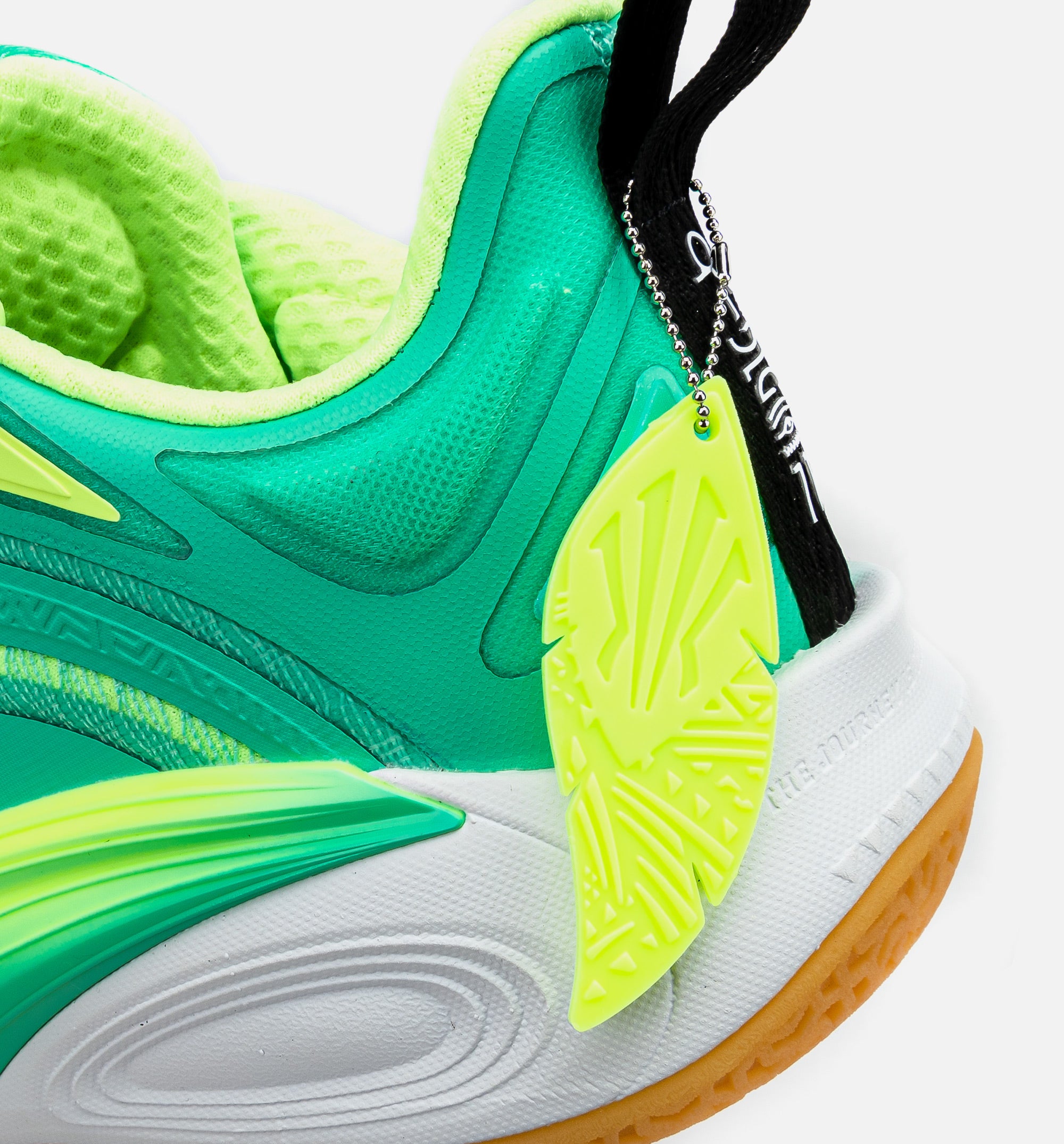 Kai 1 Green Grails Mens Basketball Shoe - Green/Yellow Free Shipping、mySite、dreamappss