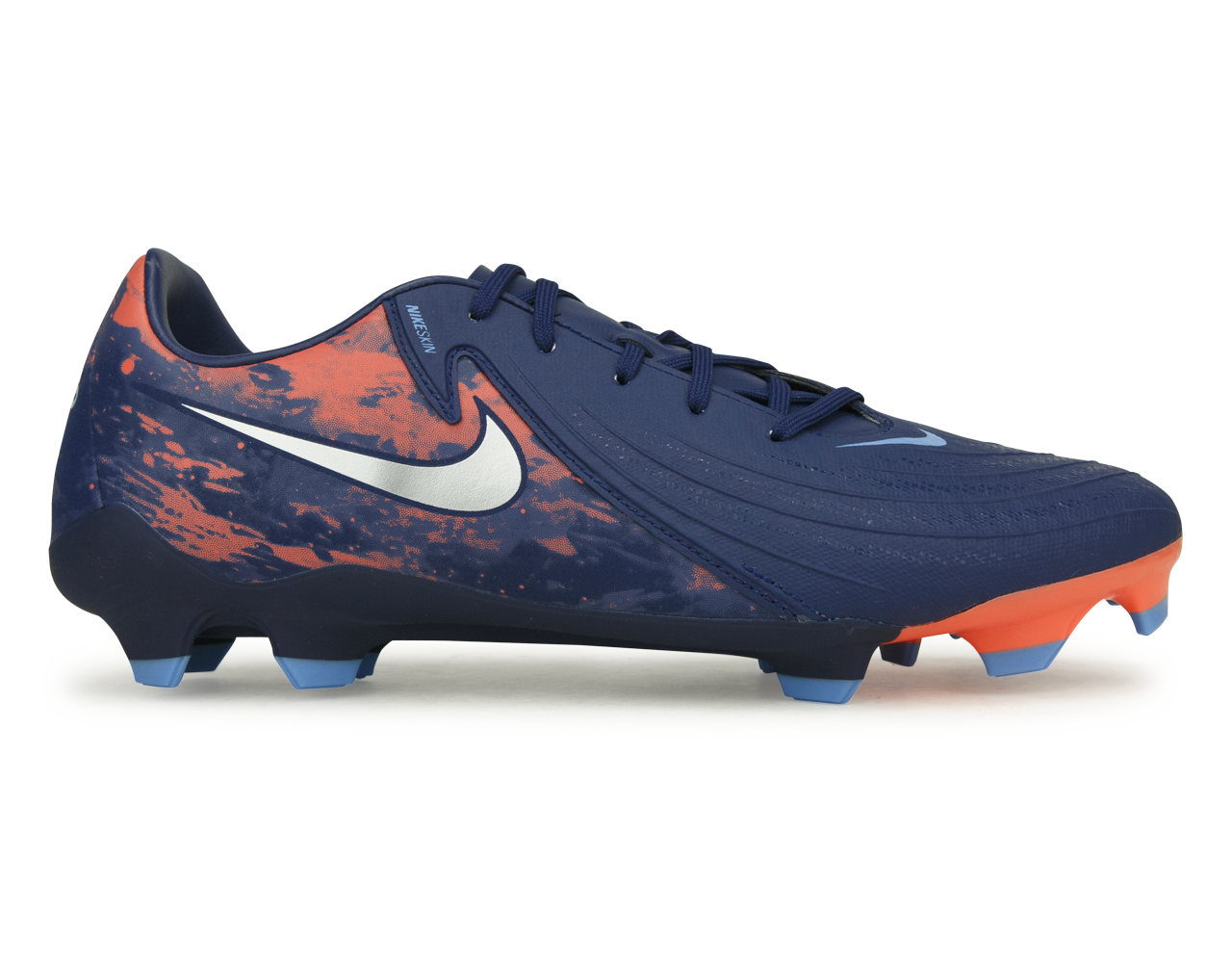 Nike Men's Phantom GX II Academy FG/MG Erling Haaland Blue Void/Chrome、mySite、bottomscart