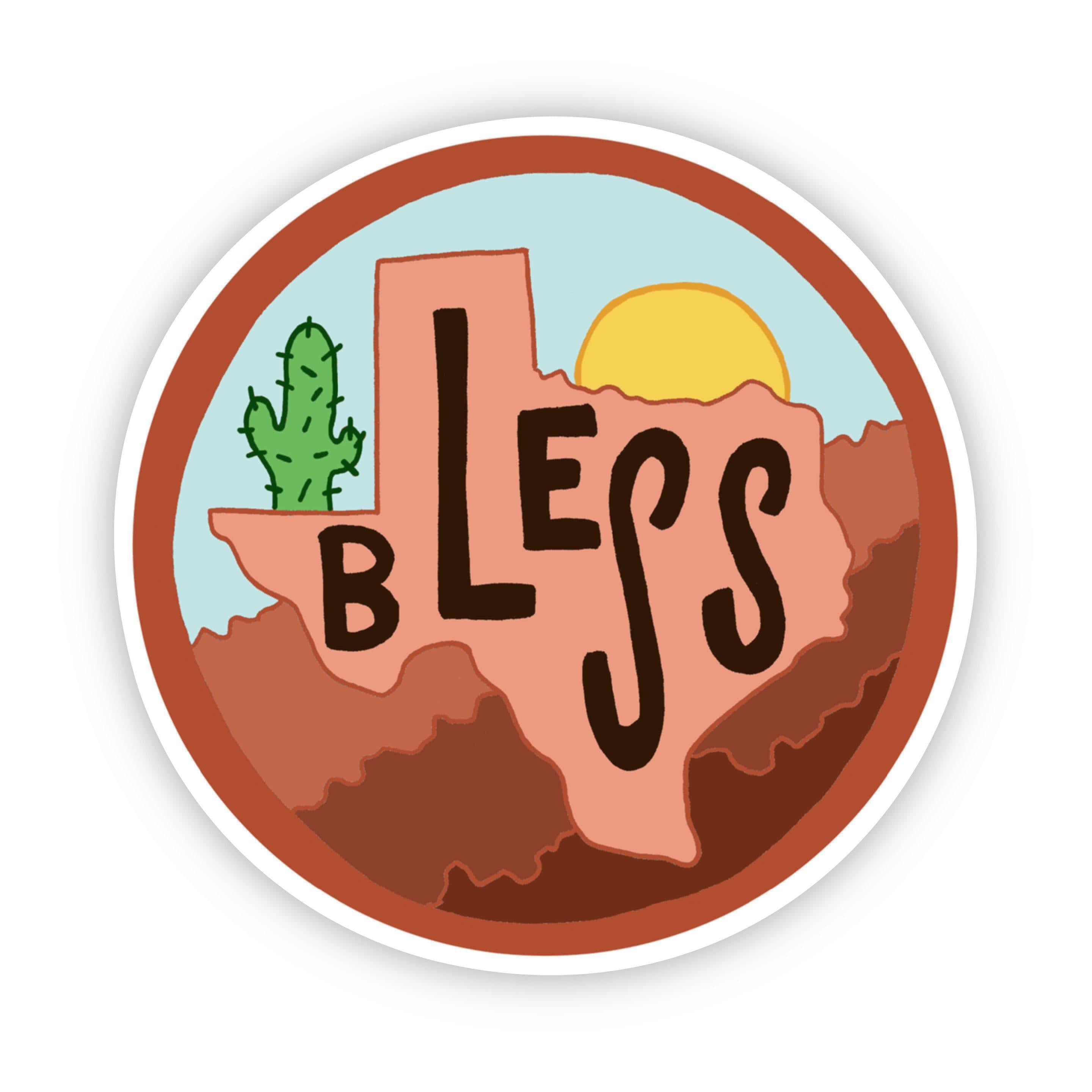  Bless Texas Sticker、mySite、elrpsem3k