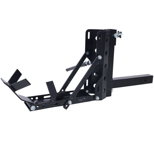 800LBS Motorcycle Trailer Hitch Scooter Hauler Mount Rack 2" Motorcycle Tow Carrier Receiver Heavy Duty Steel、、eastwooduniform