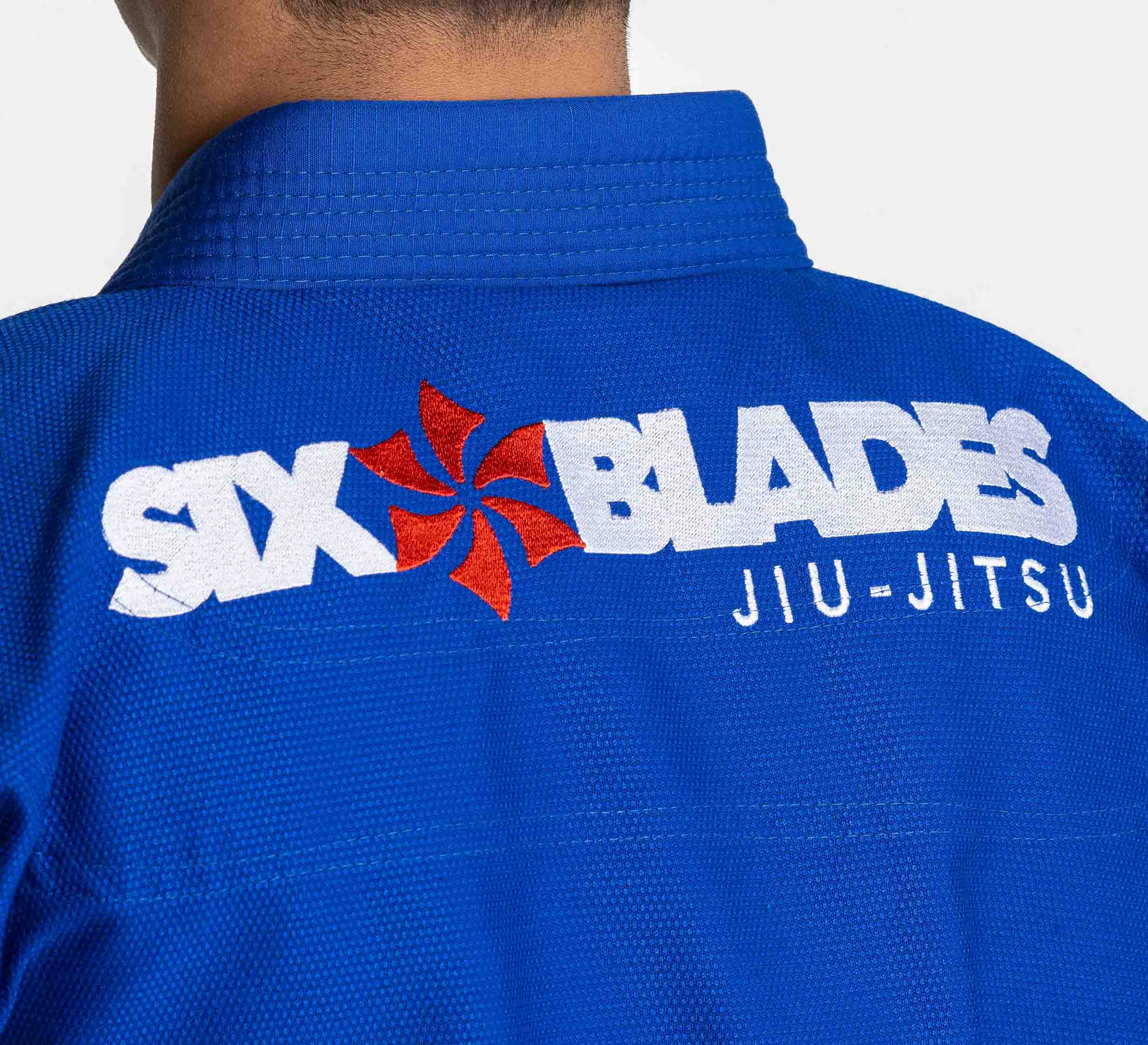 Kids Six Blades Official Suparaito BJJ Gi Blue、mySite、gigharbornorthrealestate
