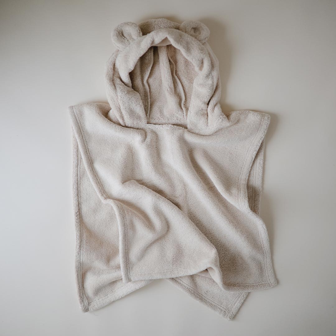  Mushie Poncho Towel - Bear Fog、mySite、merchandisen