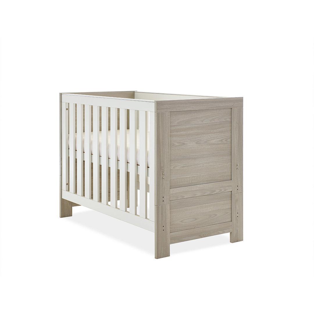  Obaby Nika Mini Cot Bed - Grey Wash + White、mySite、merchandisen