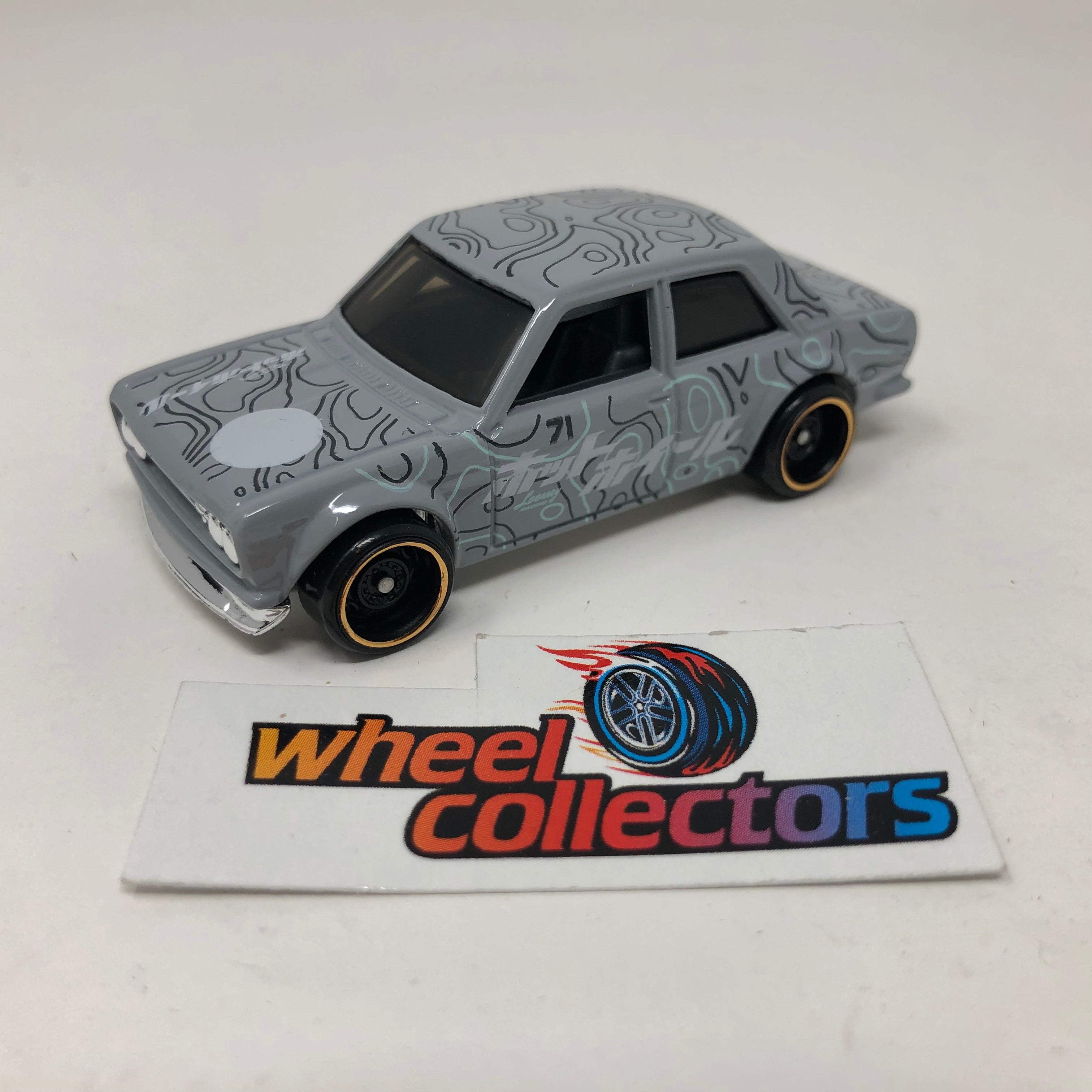 '71 Datsun 510 * Gray * Hot Wheels Loose 1:64 Scale、mySite、hgirdovlk