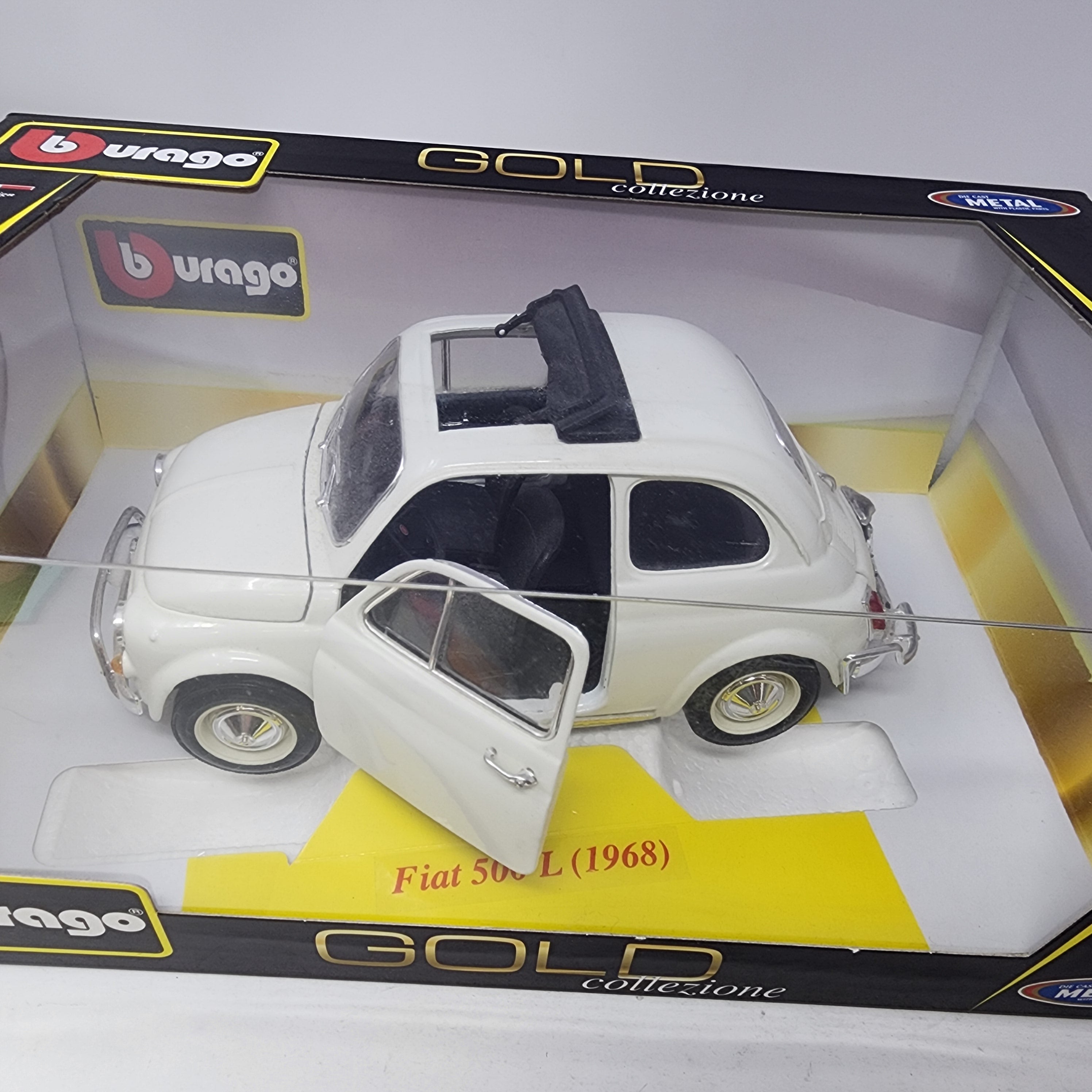 1968 Fiat 500 L * Burago 1/18 Scale、mySite、hgirdovlk