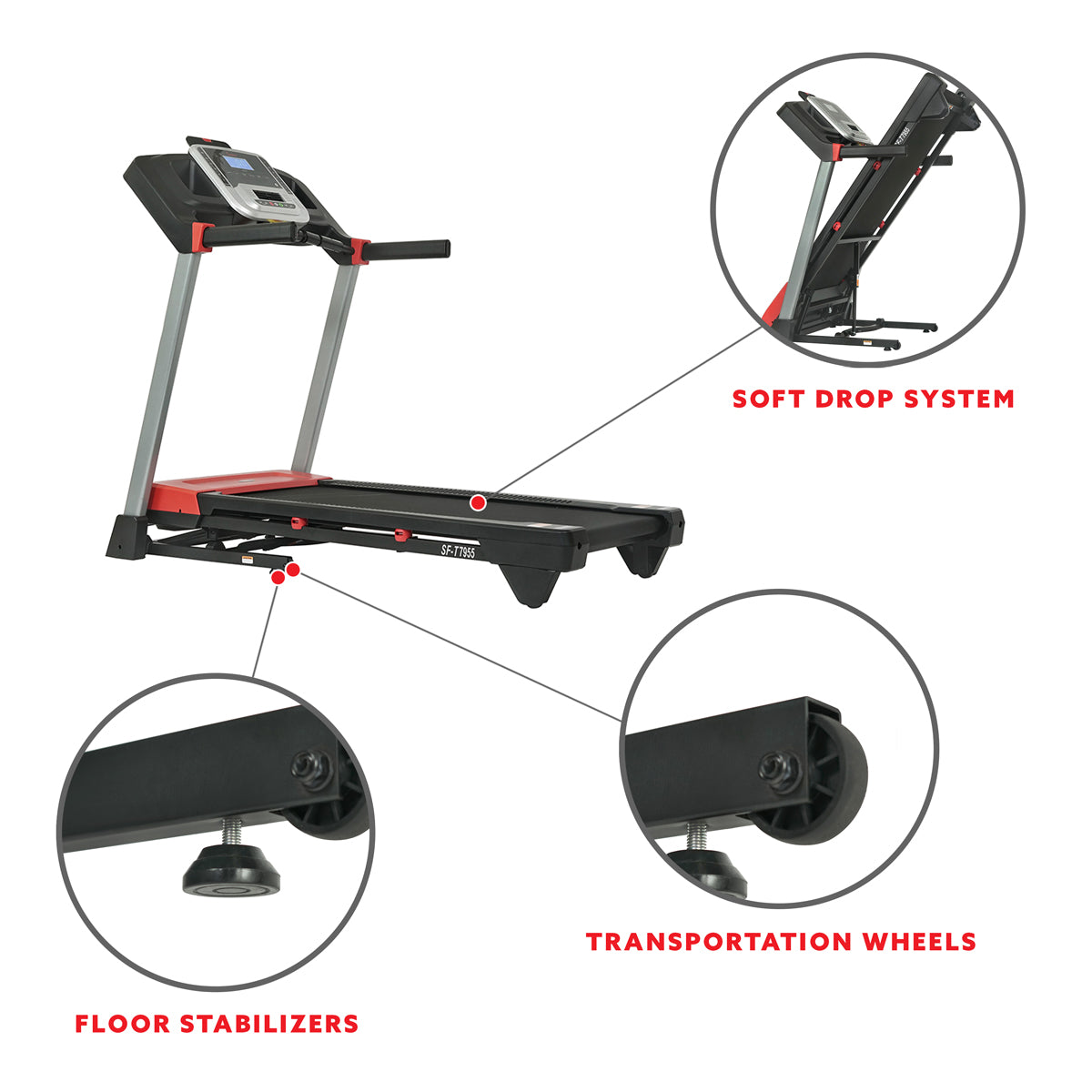  Evo-Fit Incline Treadmill with Bluetooth and Dual Device Holders、mySite、ghnorth