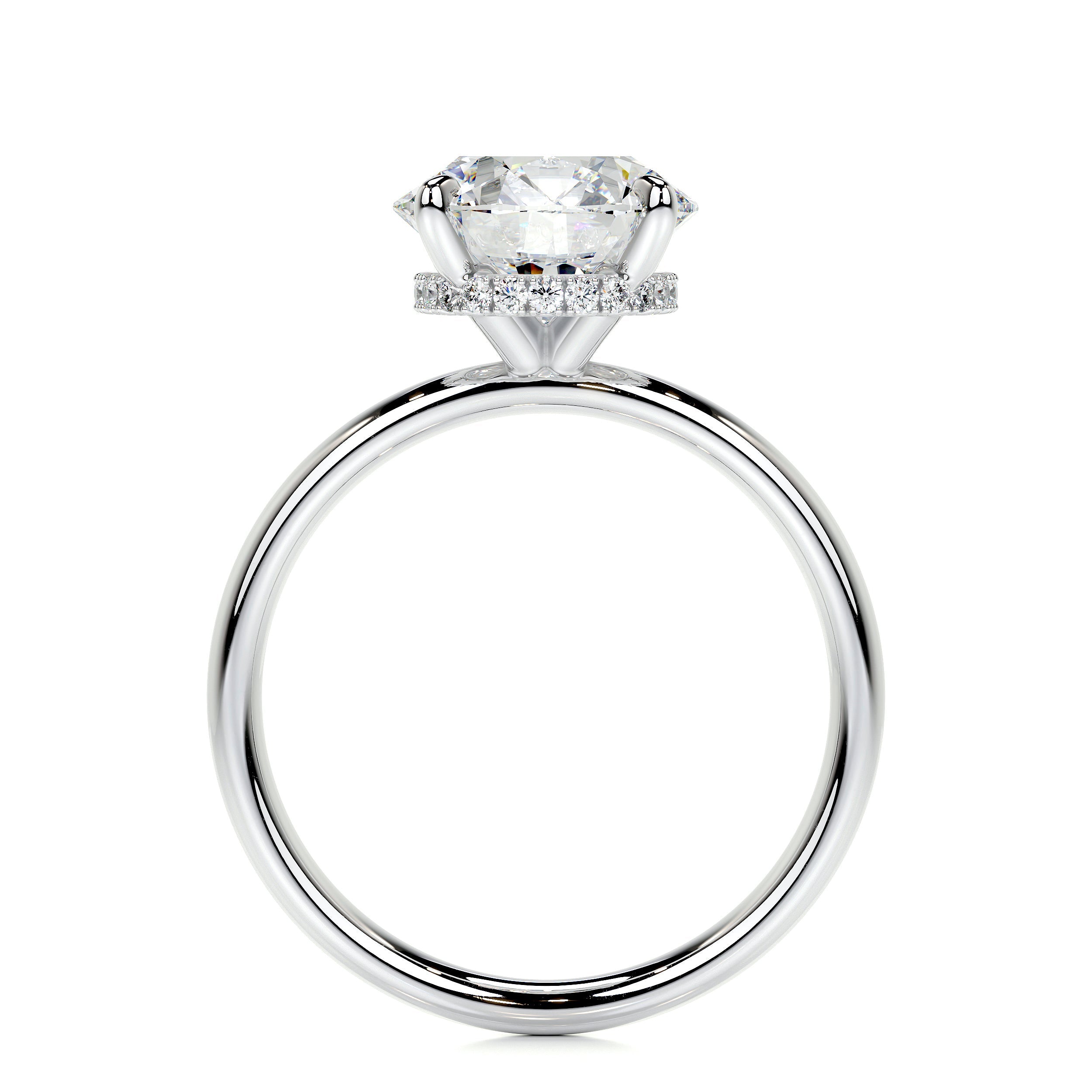 Willow Lab Grown Diamond Ring -14K White Gold、mySite、hinf8tx79