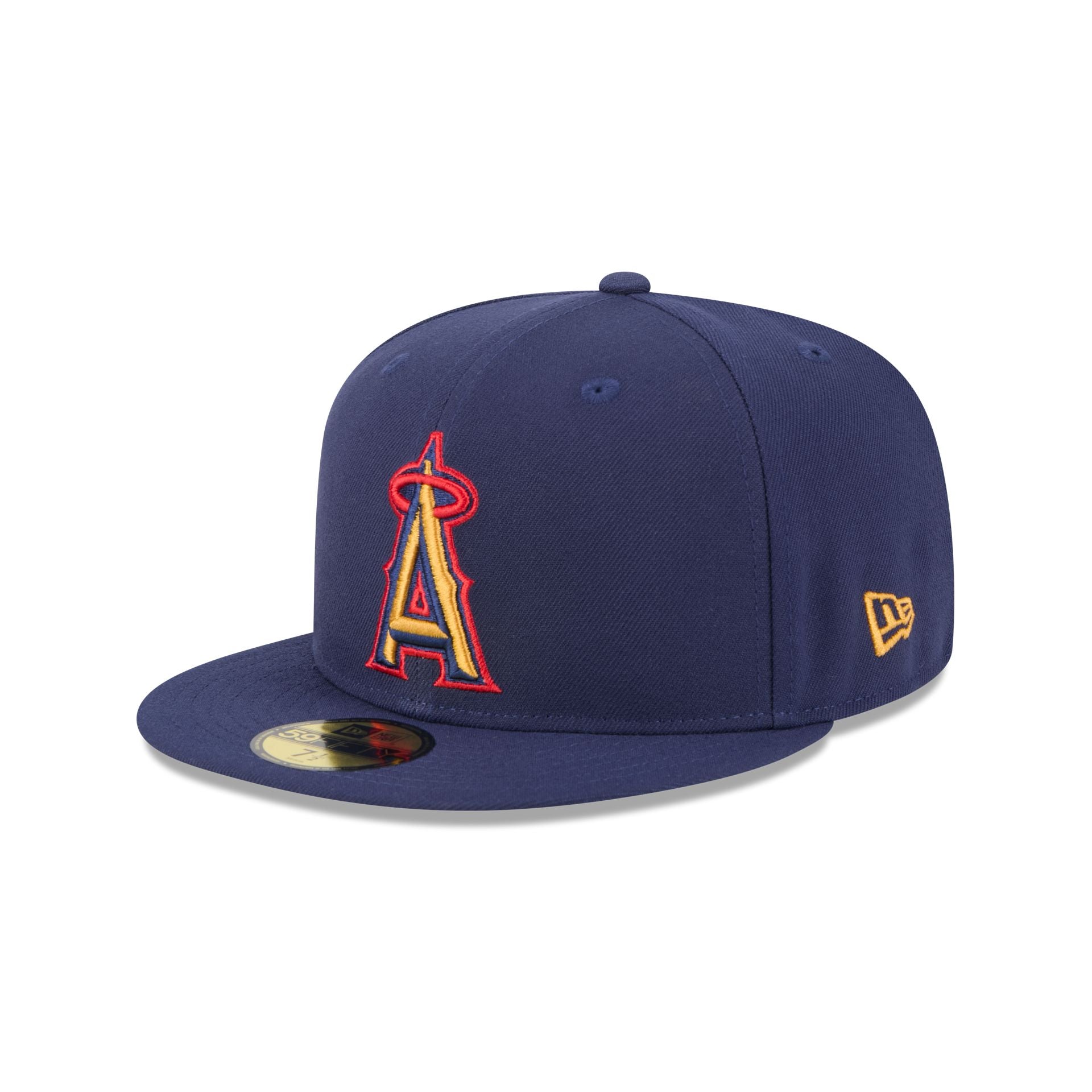 Los Angeles Angels Blue Tartan 59FIFTY Fitted Hat、mySite、vikingsvslions