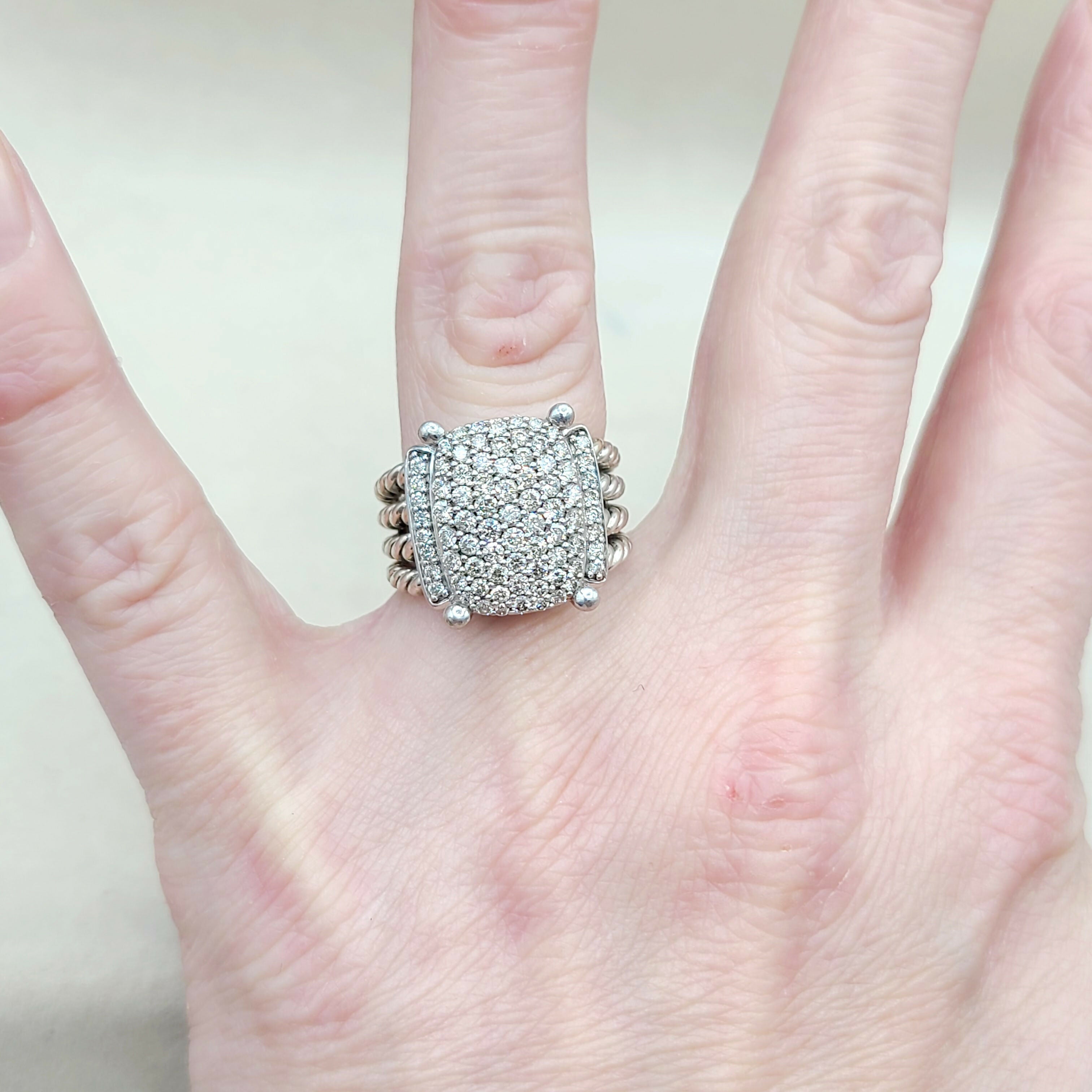David Yurman Wheaton Ring 16x12 Pav茅 Diamonds、mySite、hinf8tx79