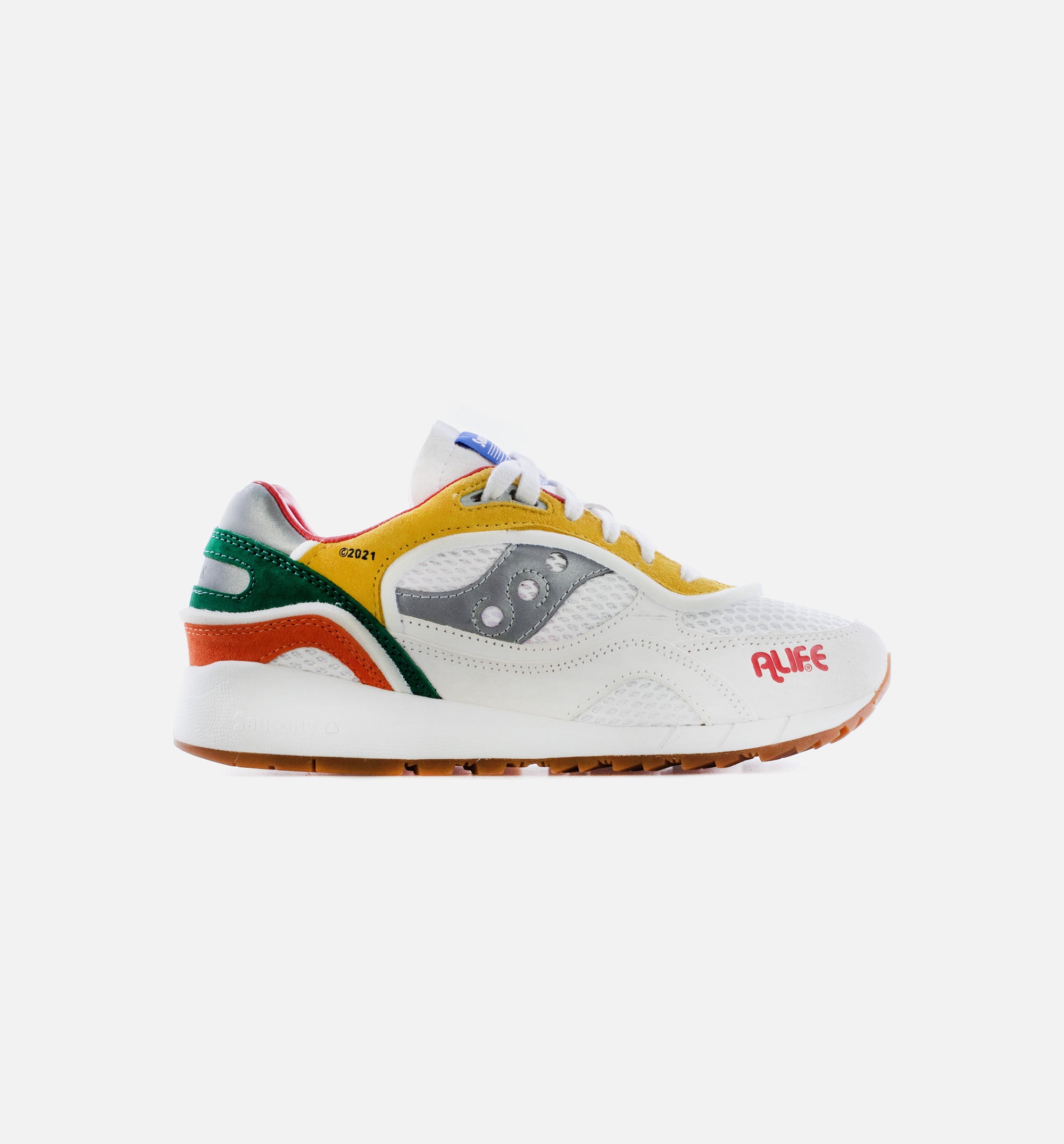 Shadow 6000 Alife Mens Running Shoe - White/Multi、mySite、dreamappss