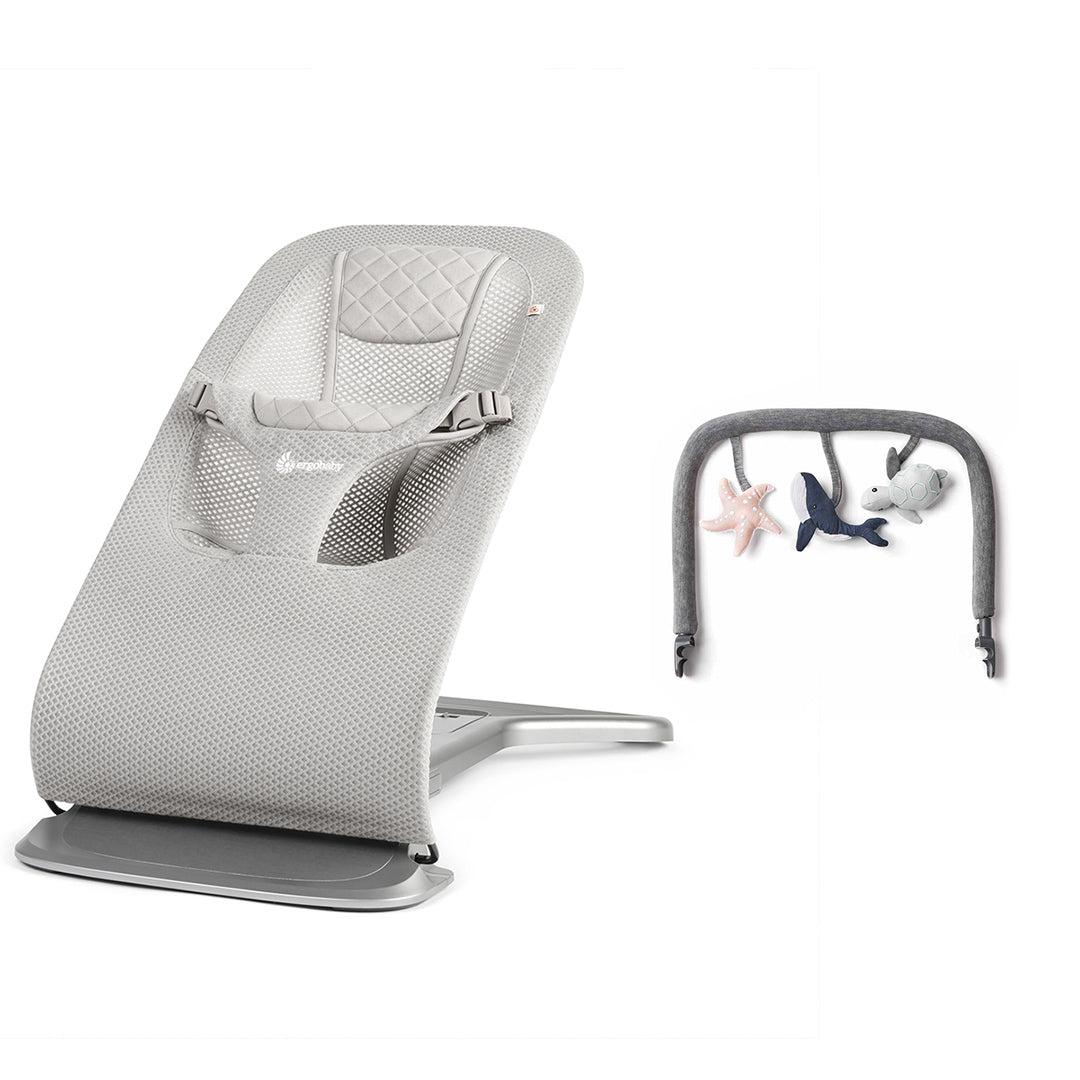  Ergobaby Evolve Mesh Baby Bouncer - Light Grey、mySite、merchandisen