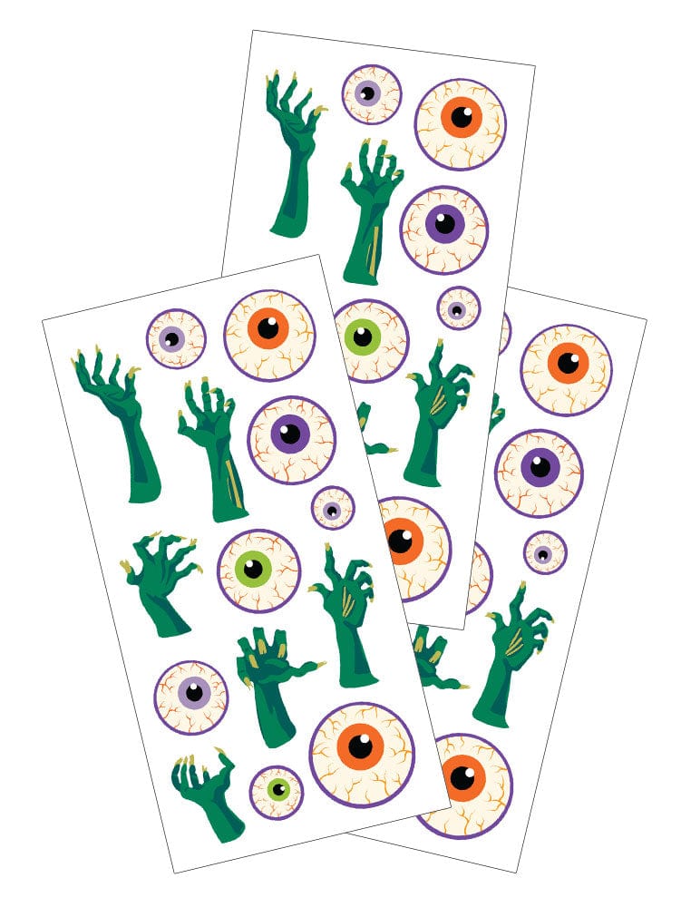  Decorative Stickers - Zombie Hands - Eyeballs、mySite、ghnorth