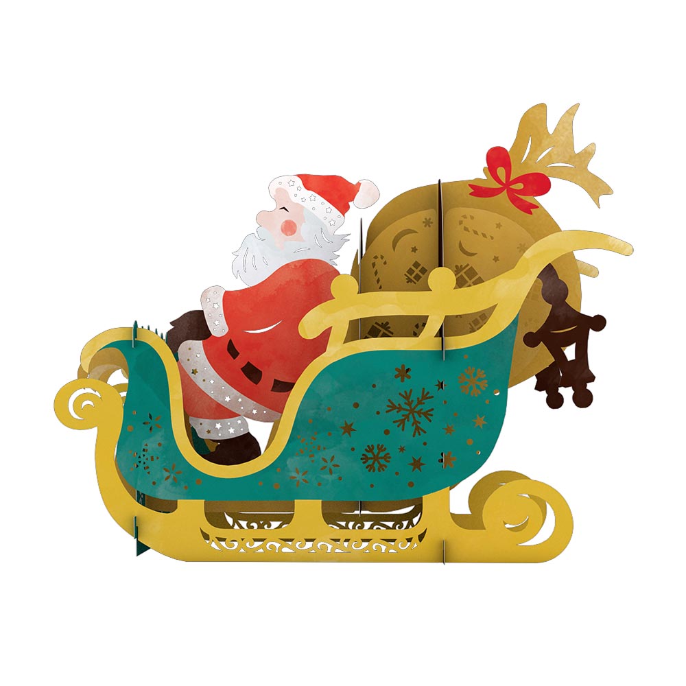 Santa Sleigh Decoration、mySite、solidvoid