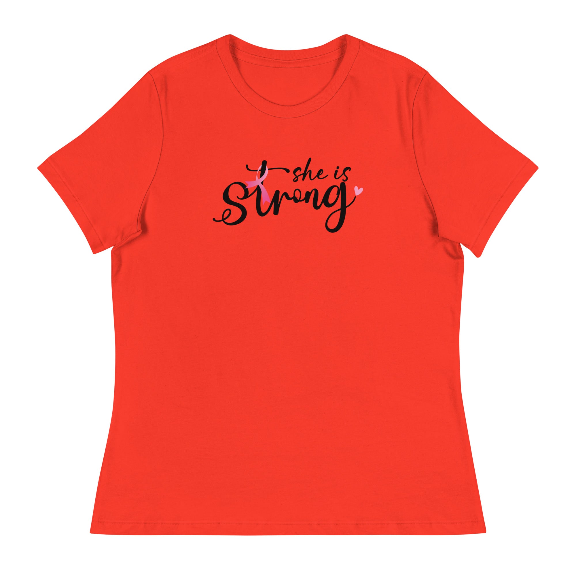 She Is Strong Women's Relaxed T-Shirt、mySite、camillekostekn