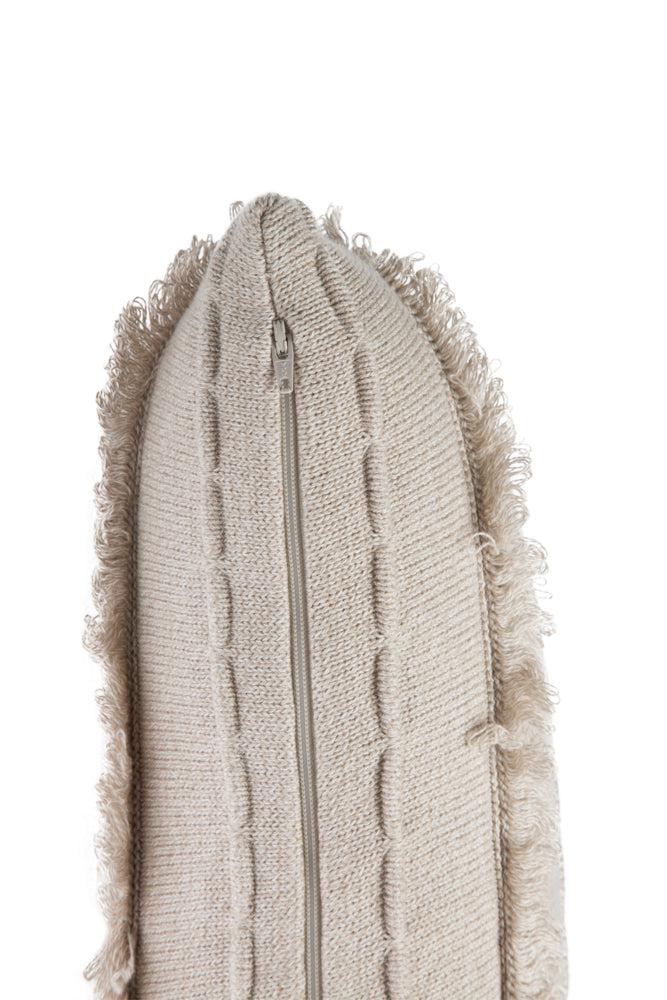 KNITTED CUSHION AIR DUNE WHITE、mySite、gigharbornorthrealestate
