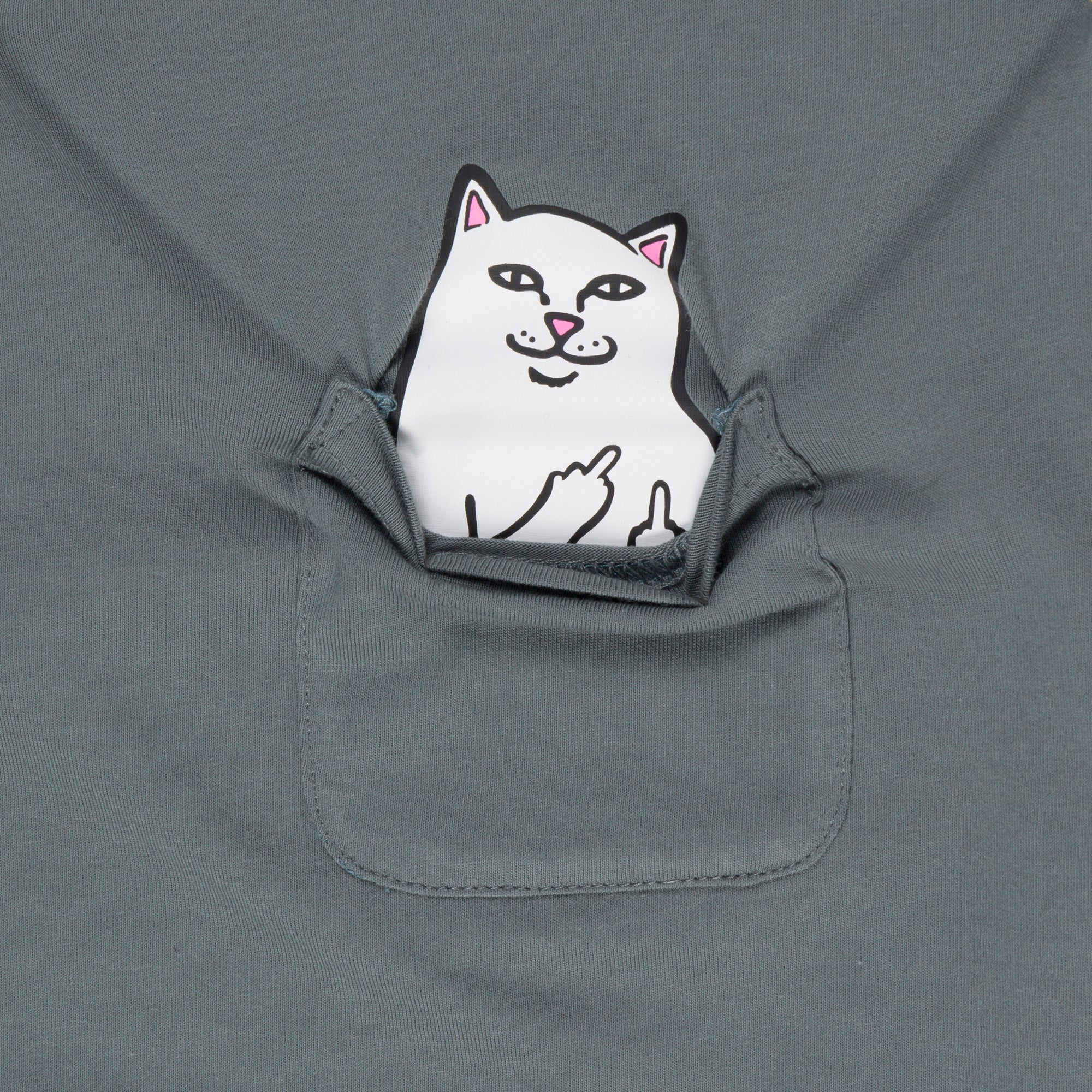  Lord Nermal Cropped Baby Pocket Tee (Charcoal)、mySite、merchandisen