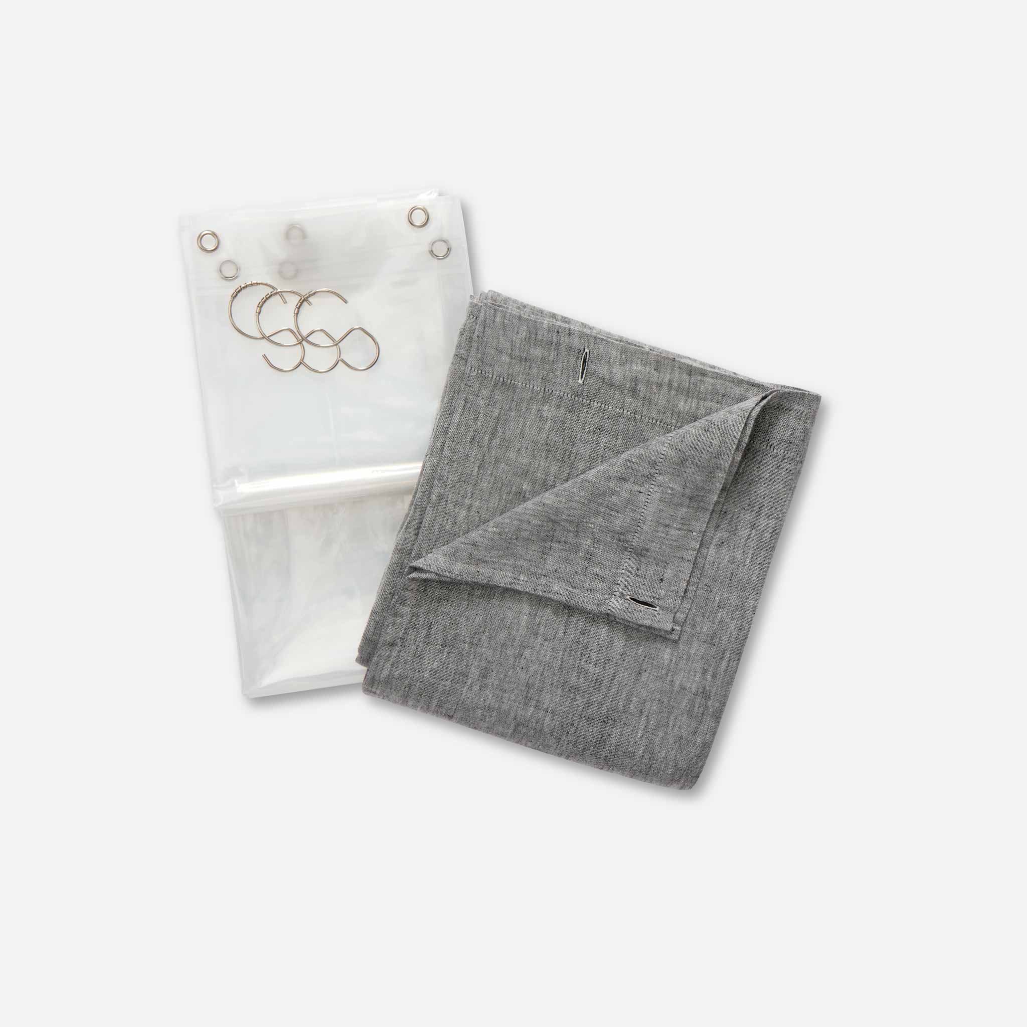  Linen Shower Curtain - Last Call、mySite、sugarbowlscore