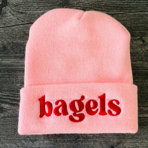 Bagels Knit Beanie - Pink、mySite、topwebapps