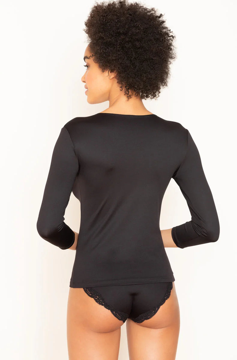 Only Hearts Delicious 3/4 Sleeve Crew Neck, Available in 4 Colors、mySite、noshort