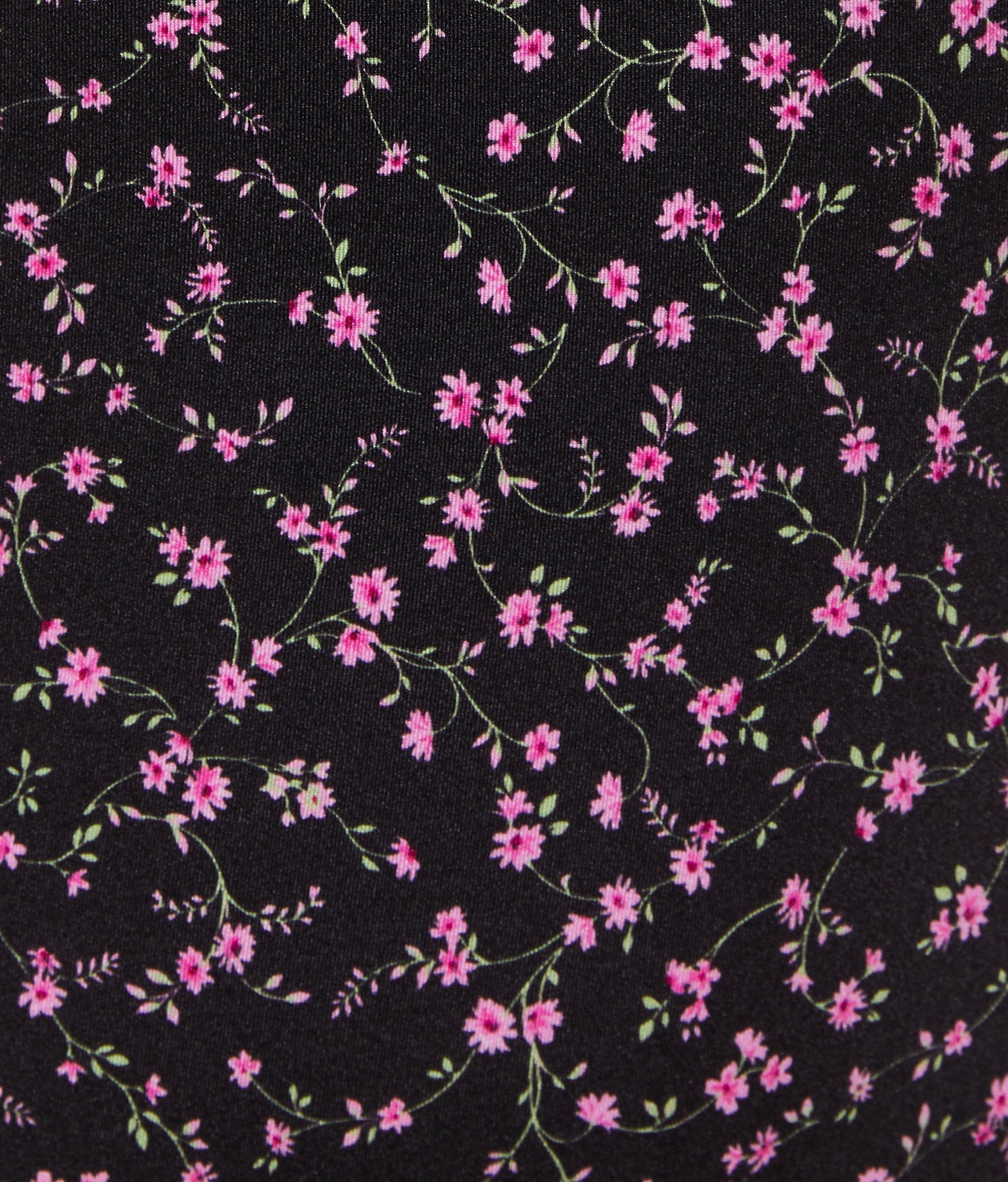  The Classic Bikini Bottom - Satin - Black Ditsy Bloom、mySite、ashleygrahame