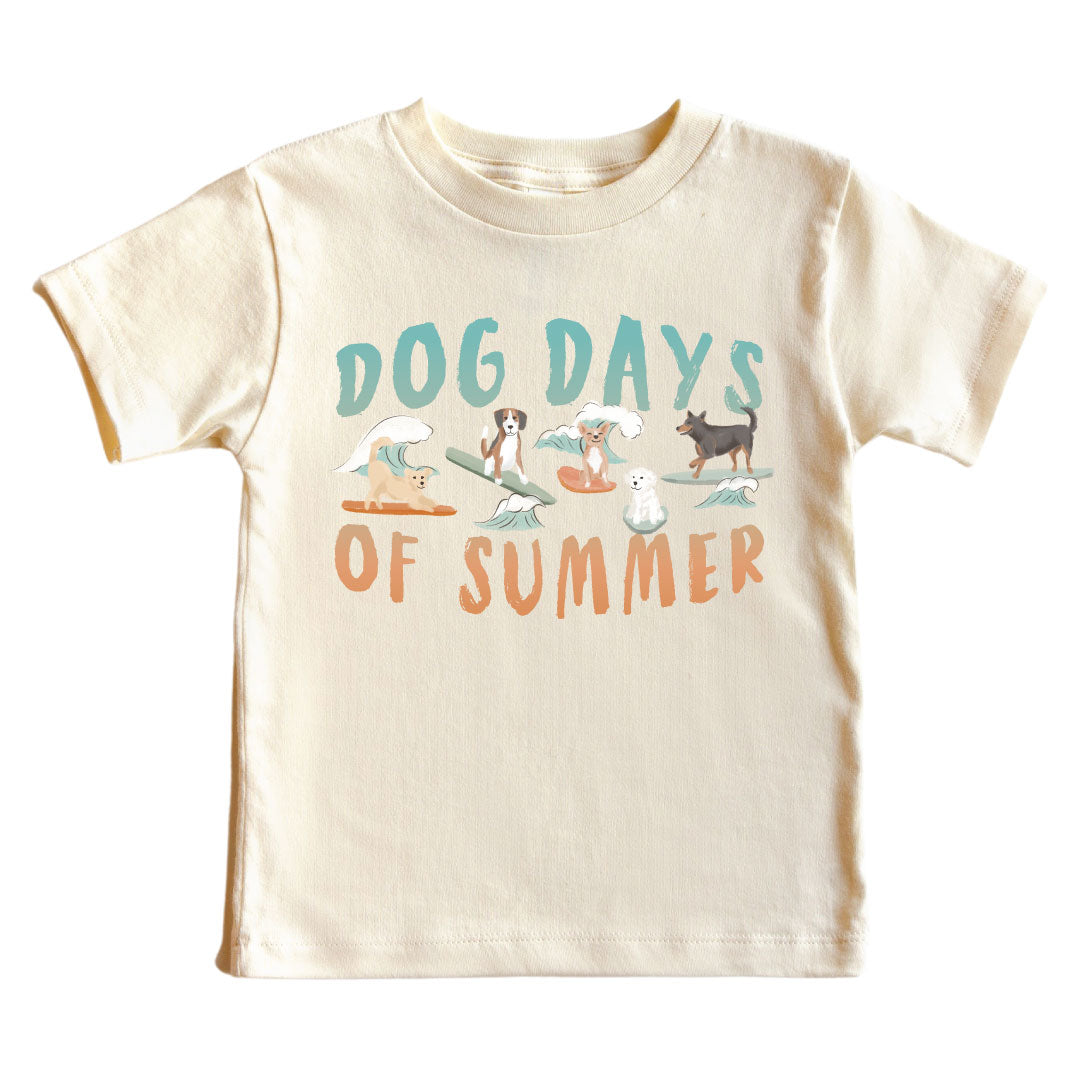  Dog Days of Summer Kids Graphic Tee | Natural、mySite、layawaytickets