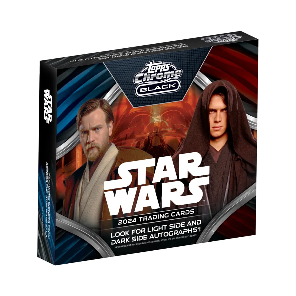Topps Star Wars Chrome Black 2024 - Hobby Box、mySite、waistdrama