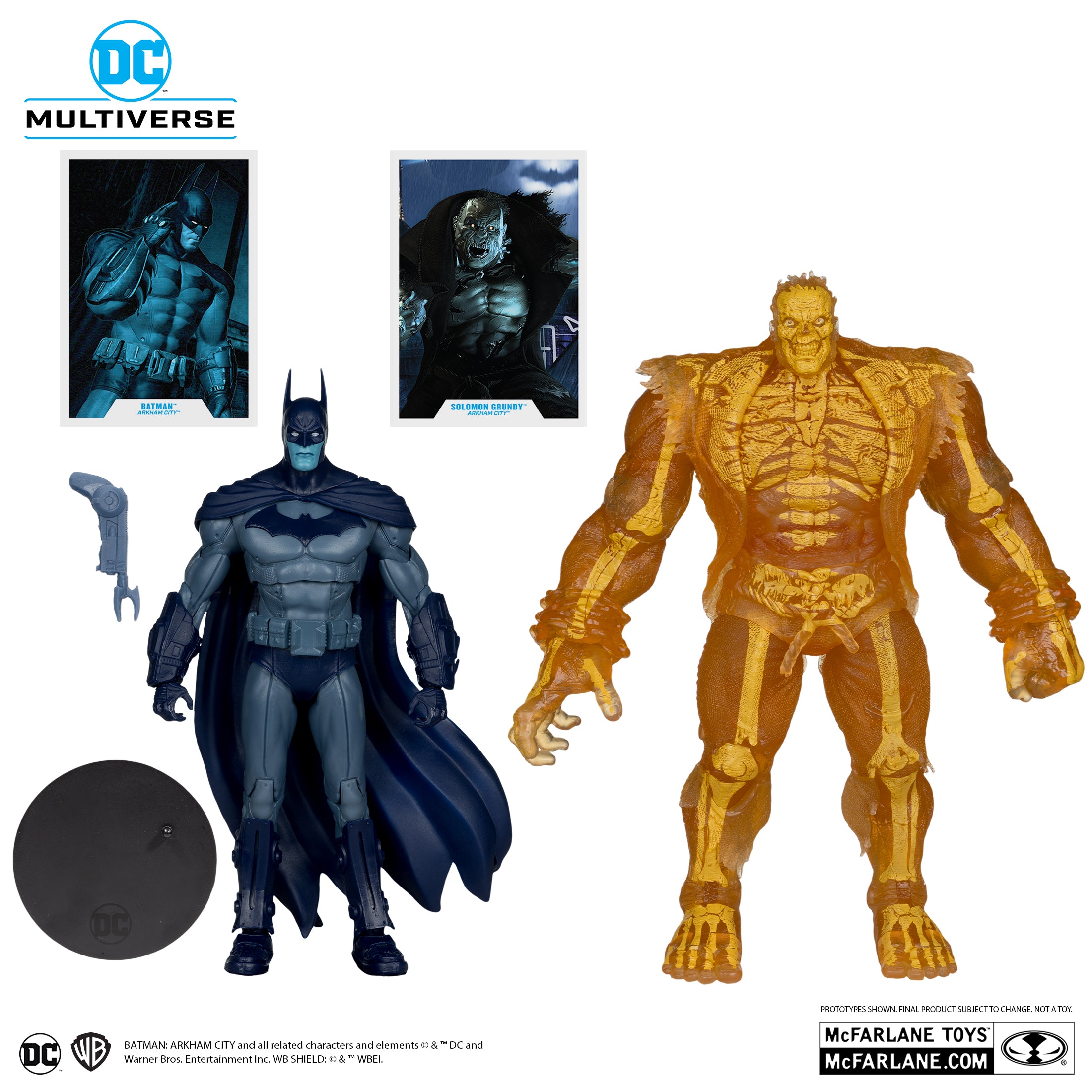 DC Multiverse Exclusive Gold Label Batman & Solomon Grundy 2-Pack (Arkham City)、mySite、hgirdovlk