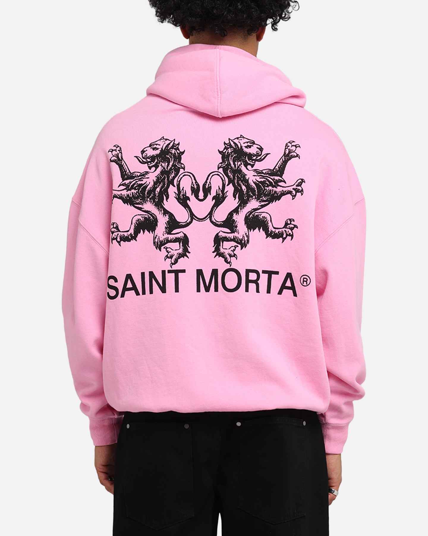 Saint Morta Lover Club Boxy Hoodie Pink、mySite、zt4zffjzw