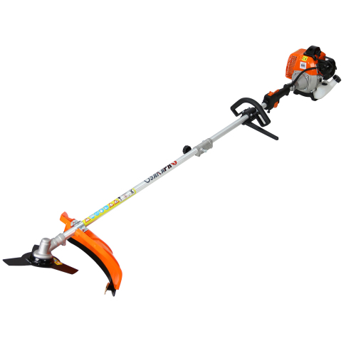 4 in 1 Multi-Functional Trimming Tool, 33CC 2-Cycle Garden Tool System with Gas Pole Saw, Hedge Trimmer, Grass Trimmer, and Brush Cutter EPA Compliant、、eastwooduniform