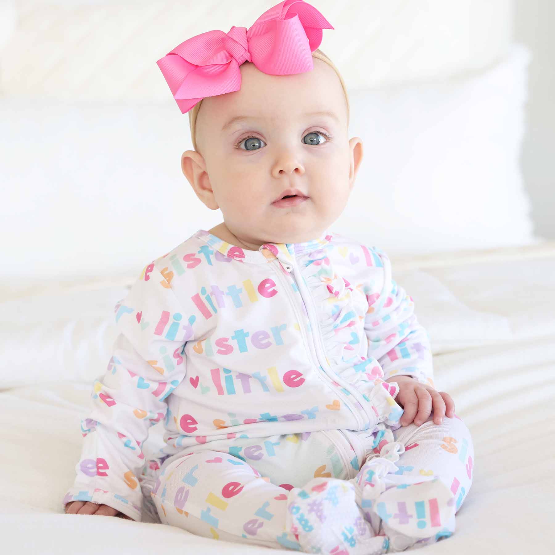  Little Sister Ruffle Zipper Footie、mySite、layawaytickets