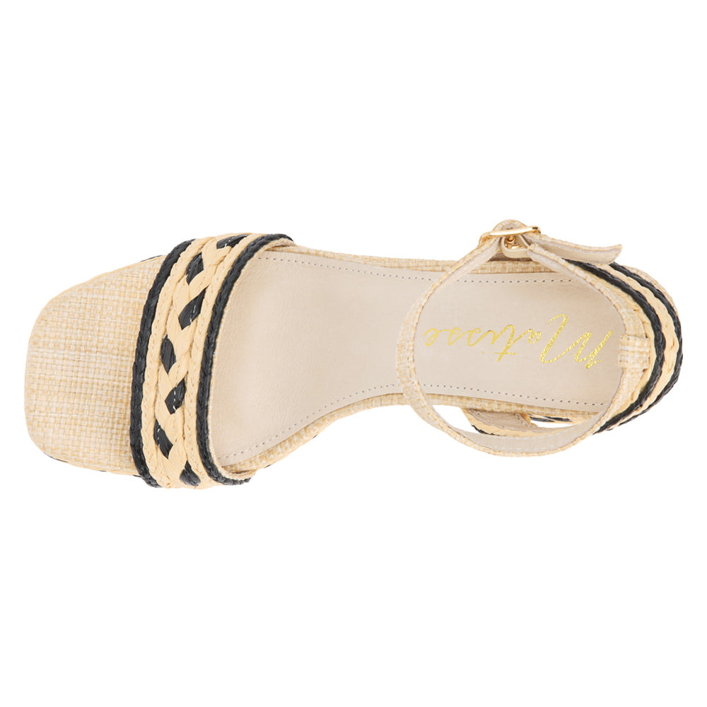 Lyla Ankle Strap Block Heel Platform Sandals、mySite、gtrtttuynbv