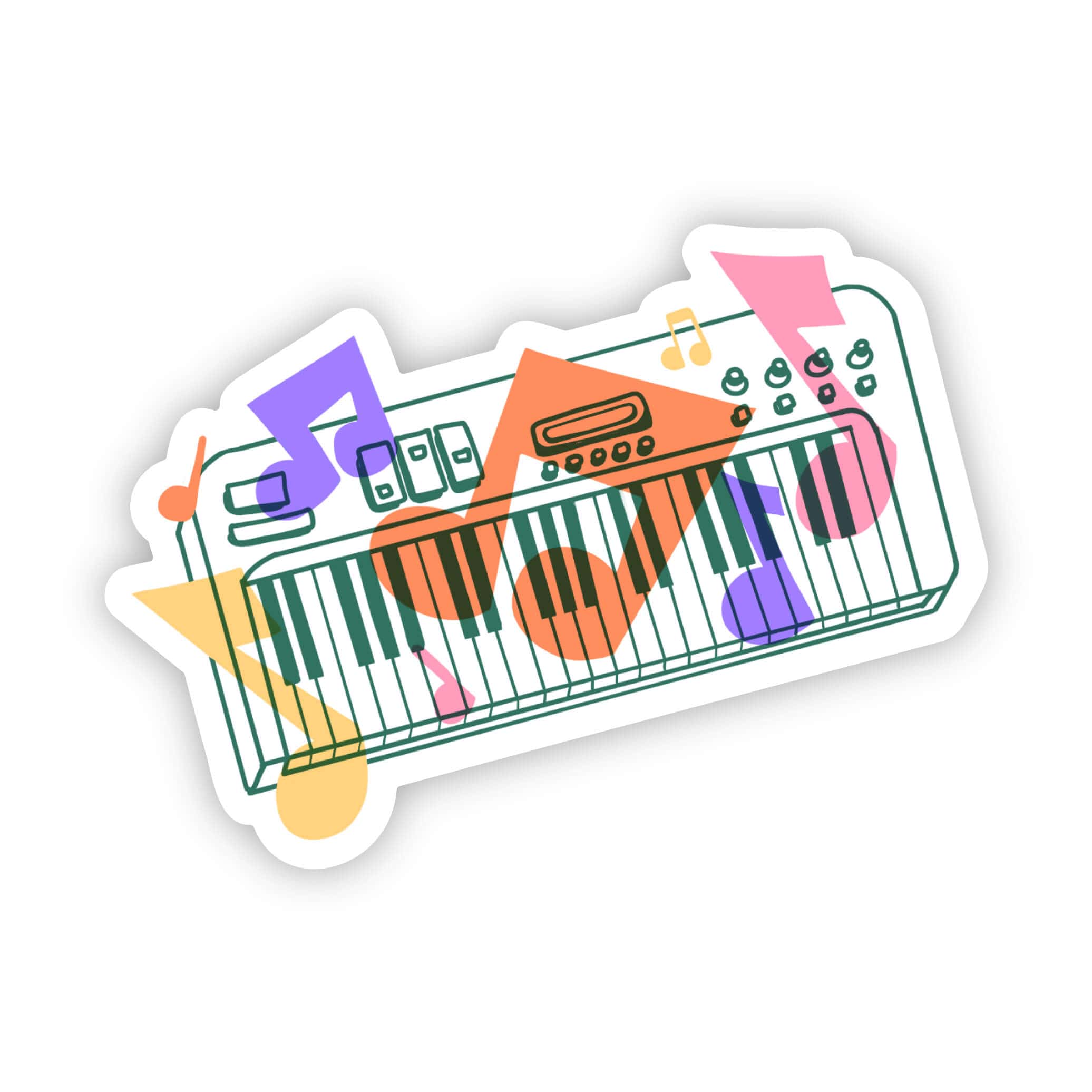  Keyboard music sticker、mySite、elrpsem3k