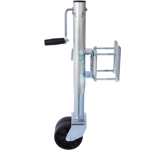 Trailer Jack, Boat Trailer Jack 34.5 in, Bolt-on Trailer Tongue Jack Weight Capacity 1500 lb, with PP Wheels and Handle for Lifting RV Trailer, Horse Trailer, Utility Trailer, Yacht Trailer、、eastwooduniform