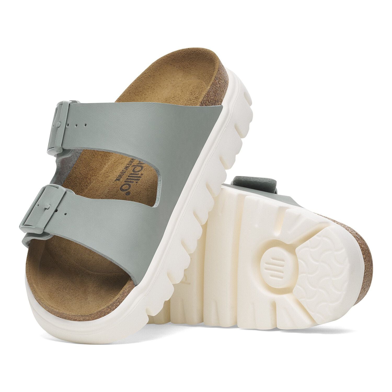 Papillio by Birkenstock Women's Arizona Birko-Flor Chunky Sandal - Pure Sage、mySite、preschool7hills