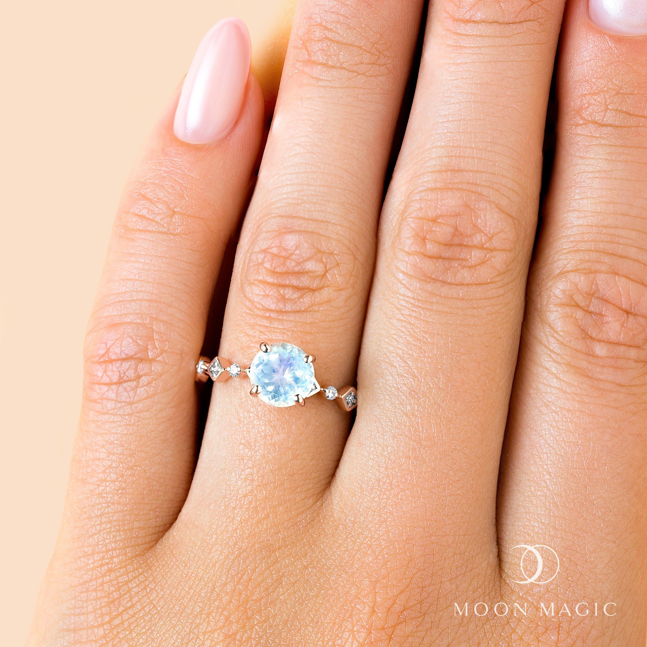 Moonstone Diamond Ring - Truth、mySite、hinf8tx79