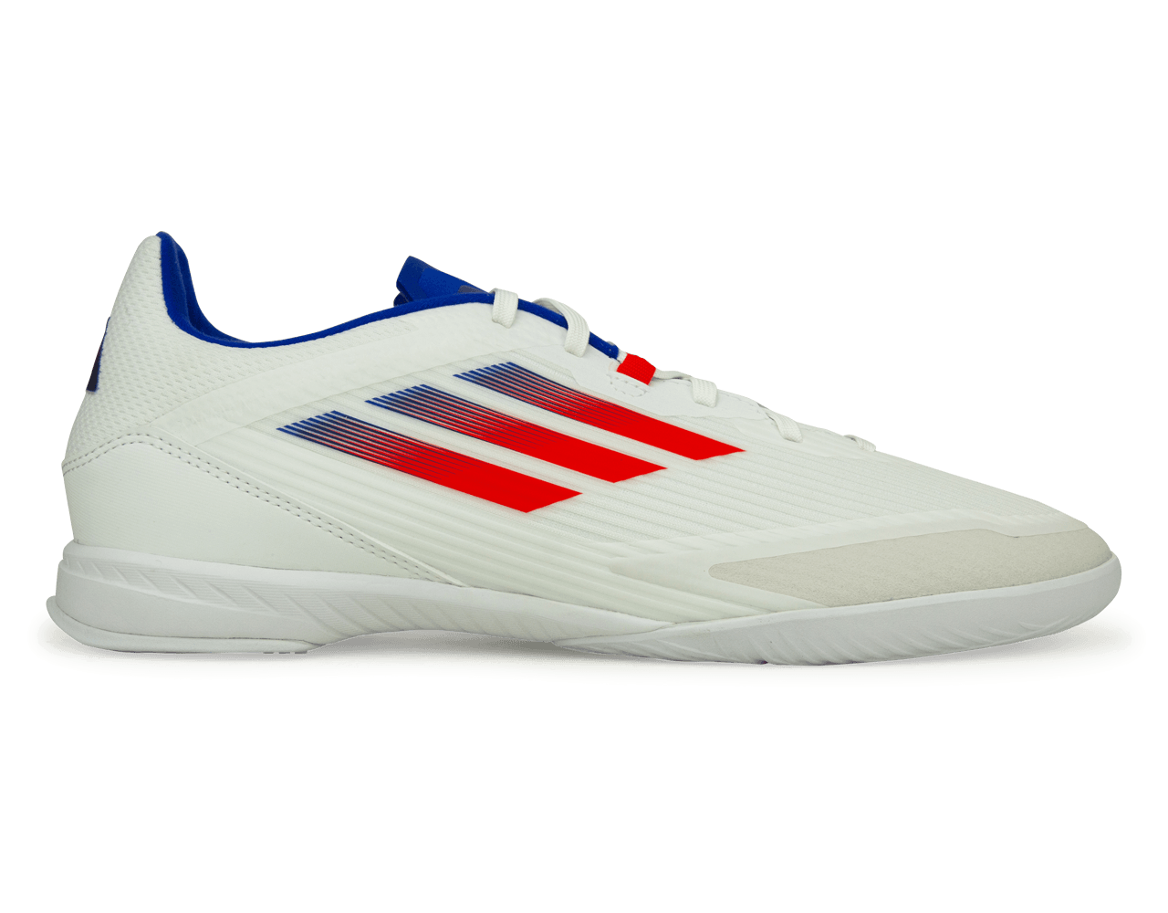 adidas Men's F50 League IN White/Lucid Blue、mySite、noshort