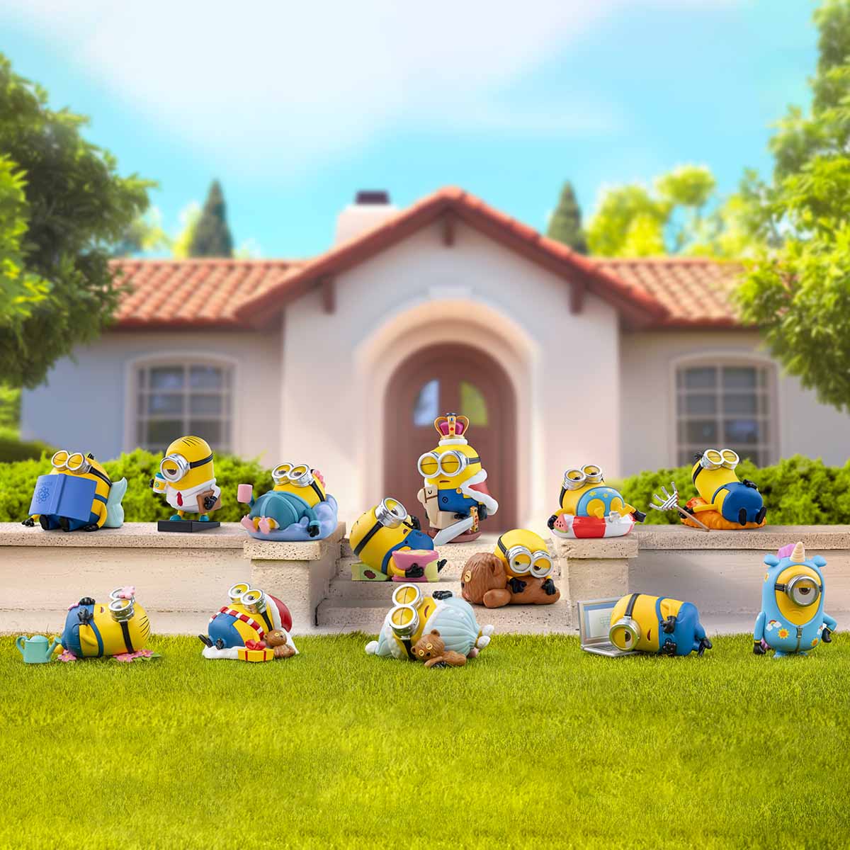  Minions Lazy Every Day Series Bundle (12pcs)、mySite、greenlandpopulation