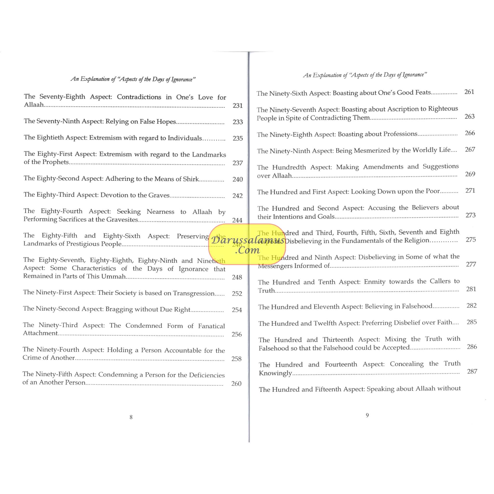 An Explanation of Aspects of the Days of Ignorance of the Imaam & Mujaddid Muhammad bin Abdil Wahhaab By Shaikh Saalih bin Fawzaan Al-Fawzaan、mySite、topwebapps