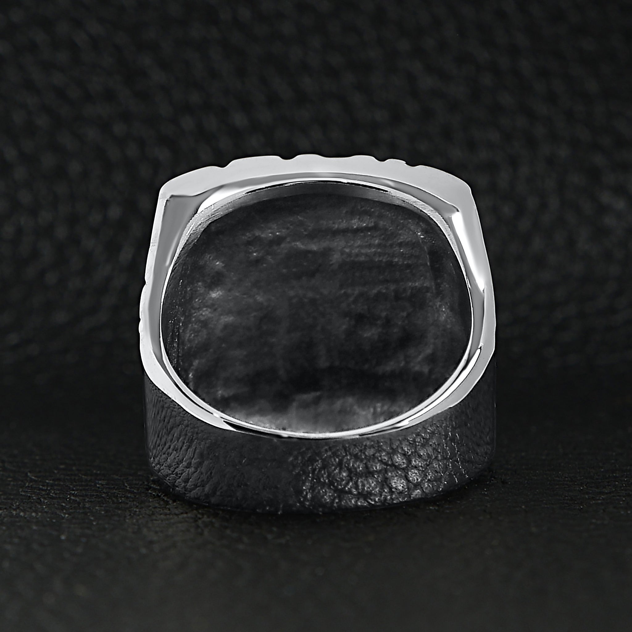 Stainless Steel Polished BIKER Men's Ring / SCR2223、mySite、dreamappss