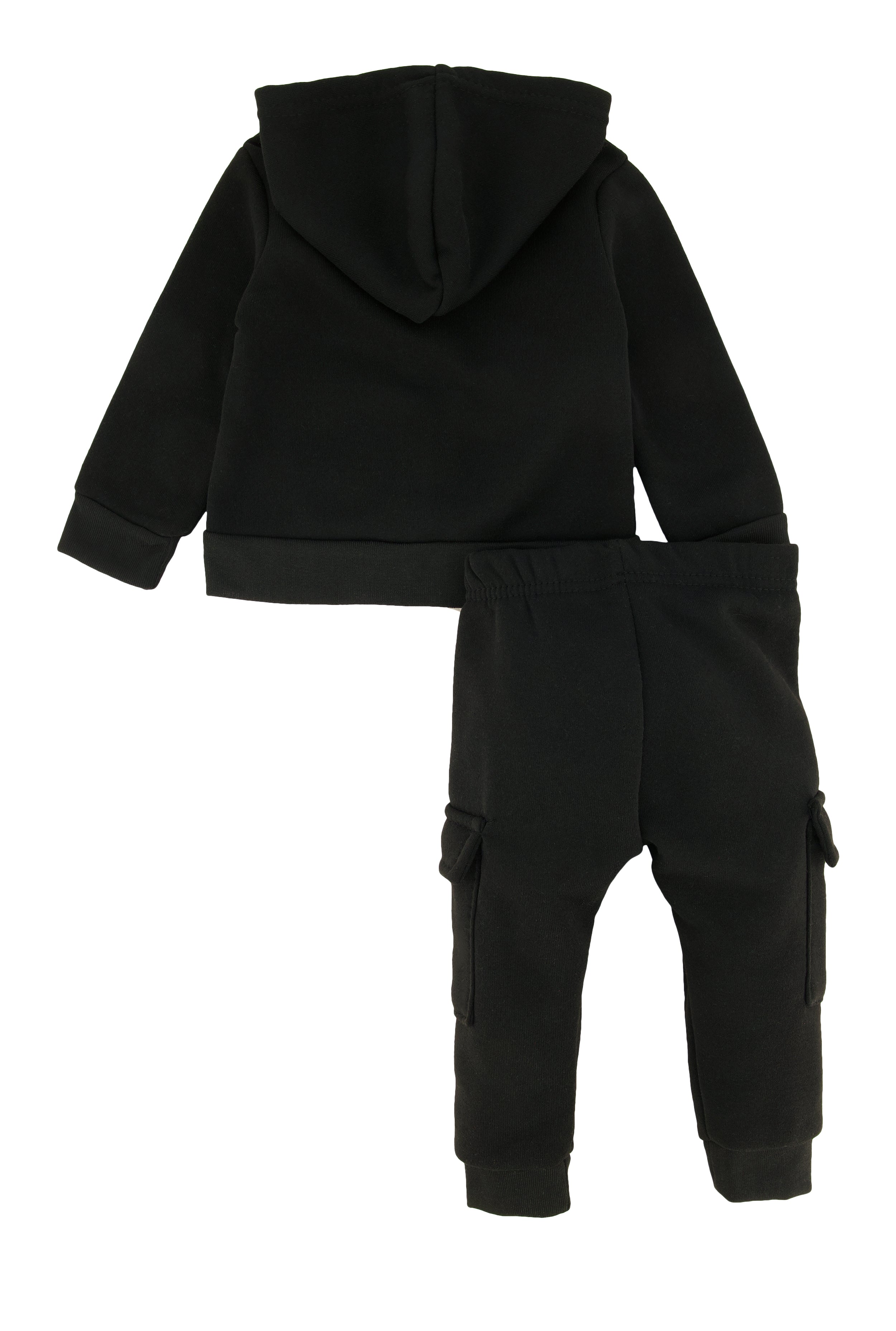 Baby Girls 0-9M Bear 3D Foil Screen Graphic Hoodie and Joggers、mySite、camillekostekn