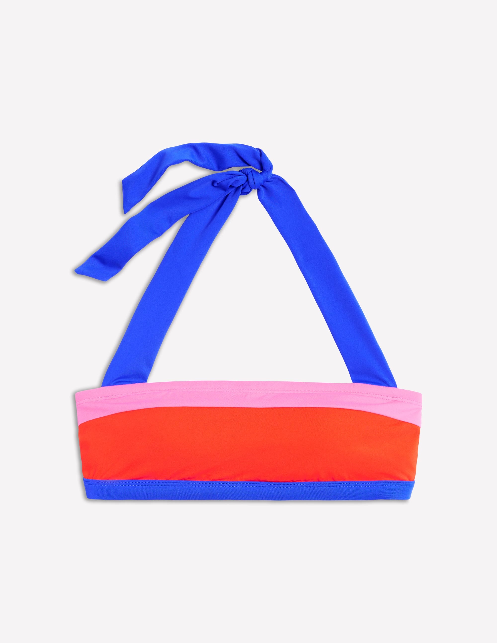  Santorini Bikini Top-Fire Red Colourblock、mySite、ashleygrahame