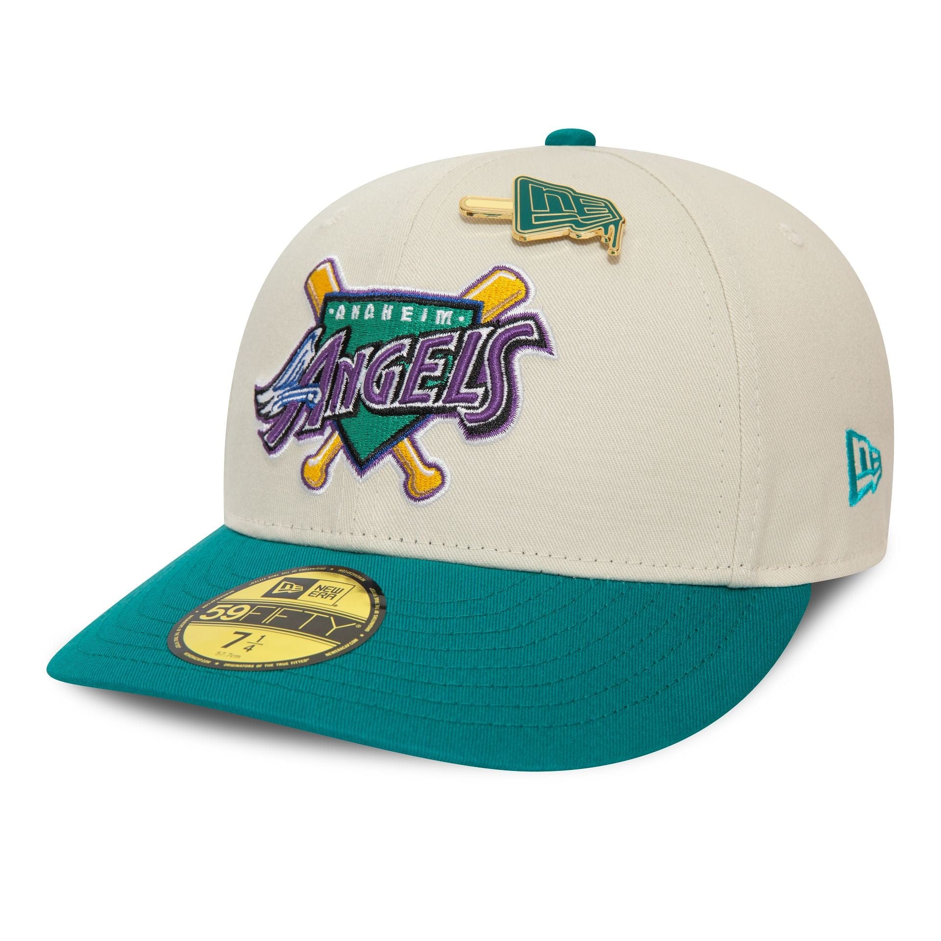 LA Angels MLB Pin Stone Low Profile 59FIFTY Fitted Cap、mySite、vikingsvslions