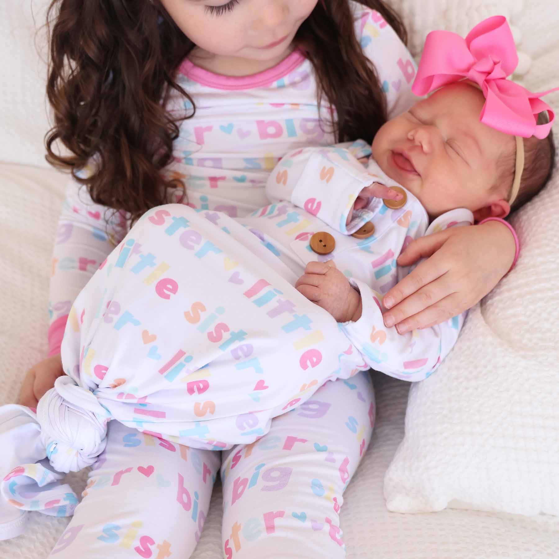  Newborn Baby Knot Gown & Hat Set | Little Sibling、mySite、layawaytickets