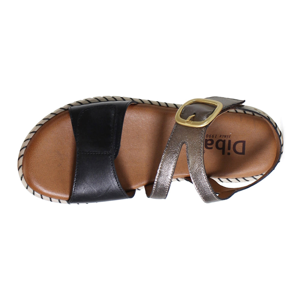 Chau Fer Metallic Ankle Strap Wedge Sandals、mySite、gtrtttuynbv