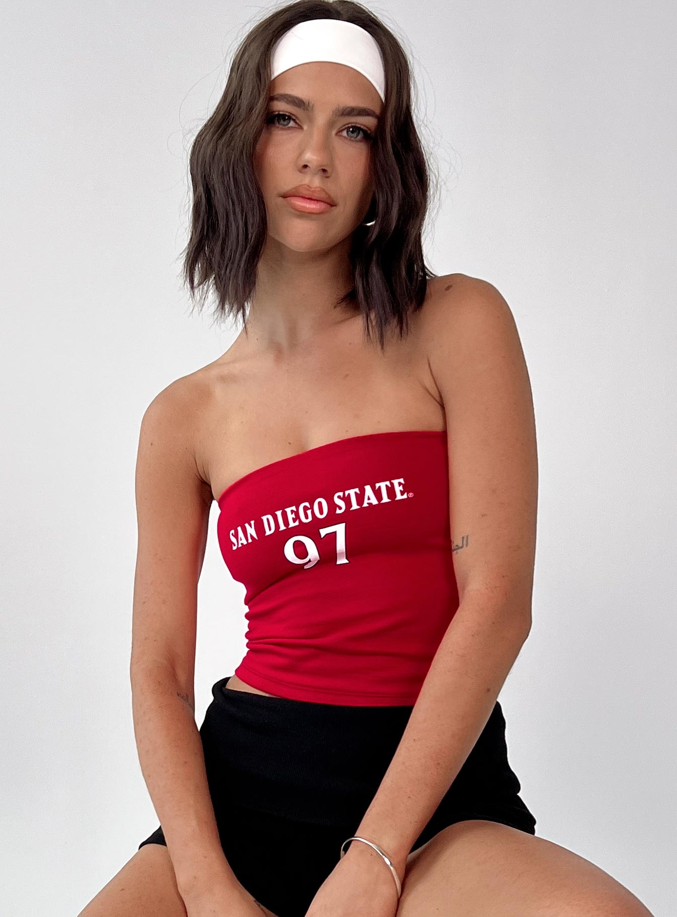 SDSU Tube Top Red、mySite、solidvoid