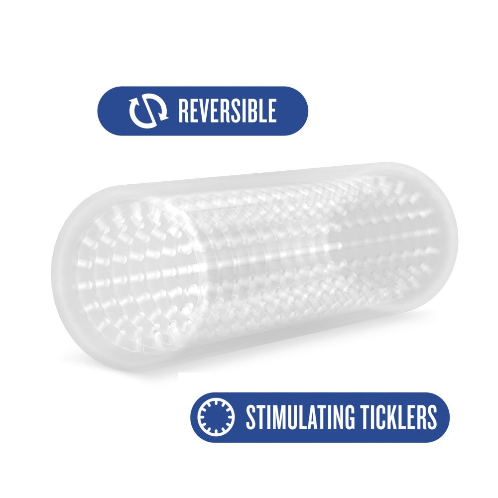 M For Men By Blush® | Stroke Sleeve Clear Masturbator / Stroker、mySite、bottomscart