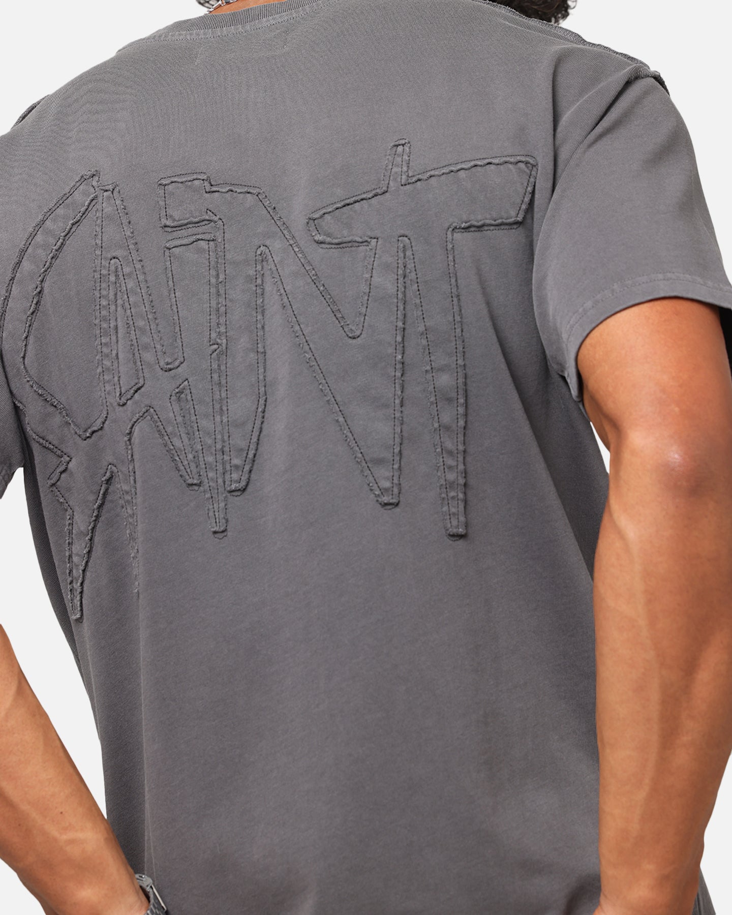 Saint Morta Pericles Lafayette T-Shirt Washed Charcoal、mySite、zt4zffjzw