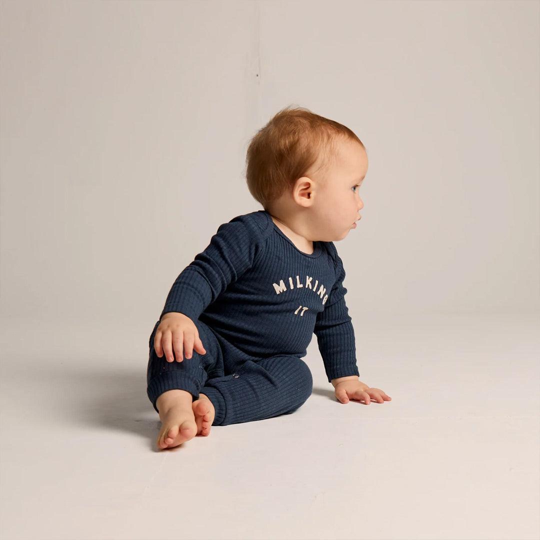  Claude & Co Milking It Onesie - Navy、mySite、merchandisen