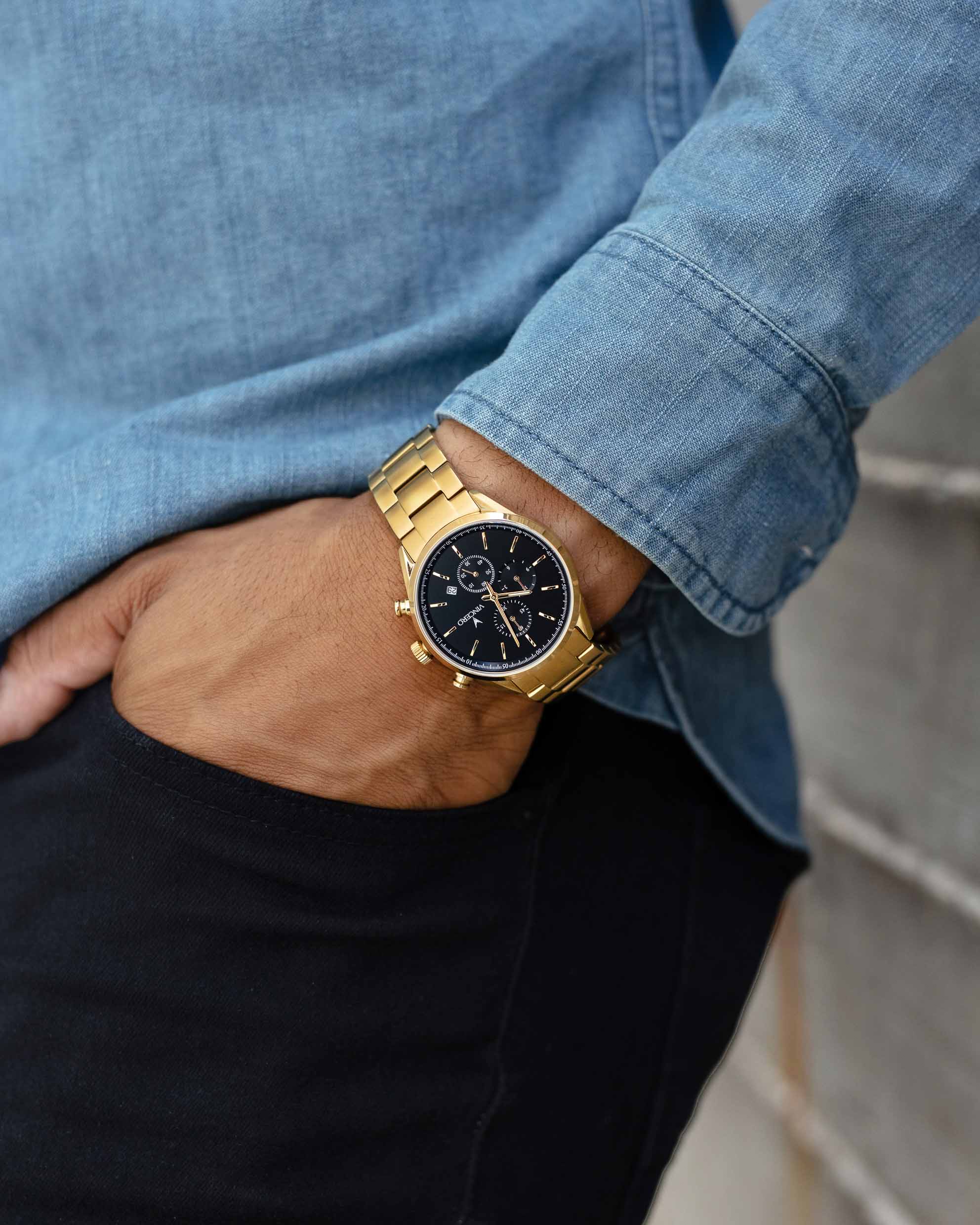 The Chrono S2 40mm - Black/Gold Steel、mySite、botmansion